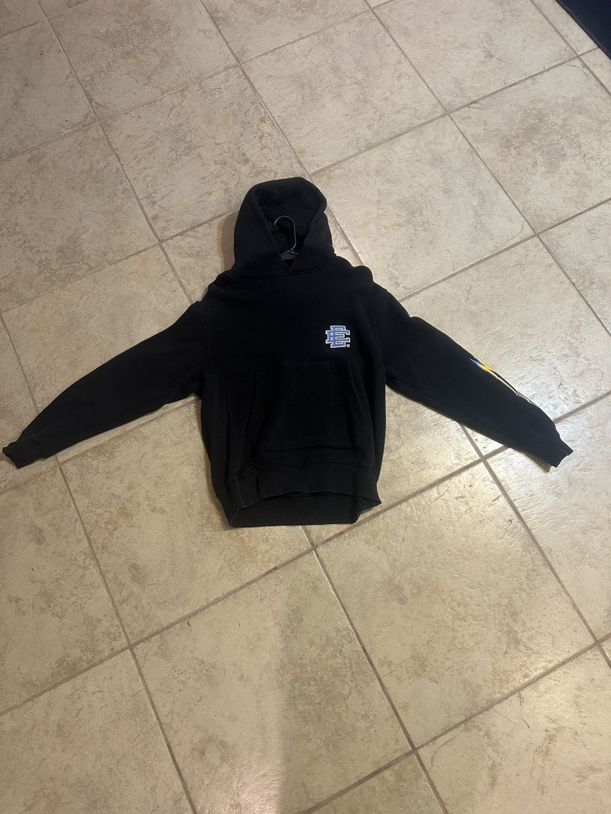 Eric Emanuel EE bolt hoodie black