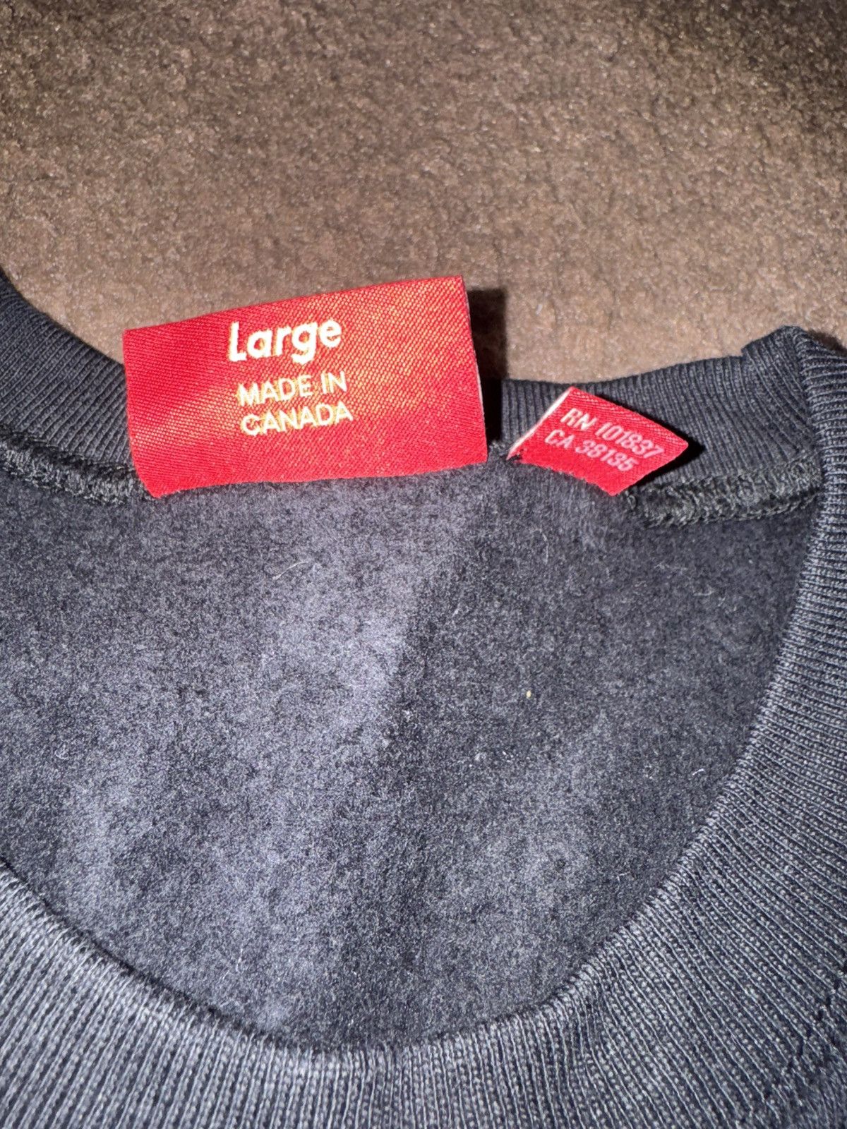 Supreme Supreme Kanji Logo Crewneck Size US L / EU 52-54 / 3 - 6 Thumbnail