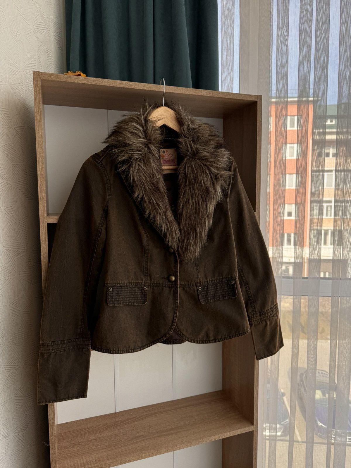 Japanese Brand × Vintage Vintage If6Was9 Style LGB Japanese Faux Fur Brown Jacket Size S / US 4 / IT 40 - 5 Thumbnail