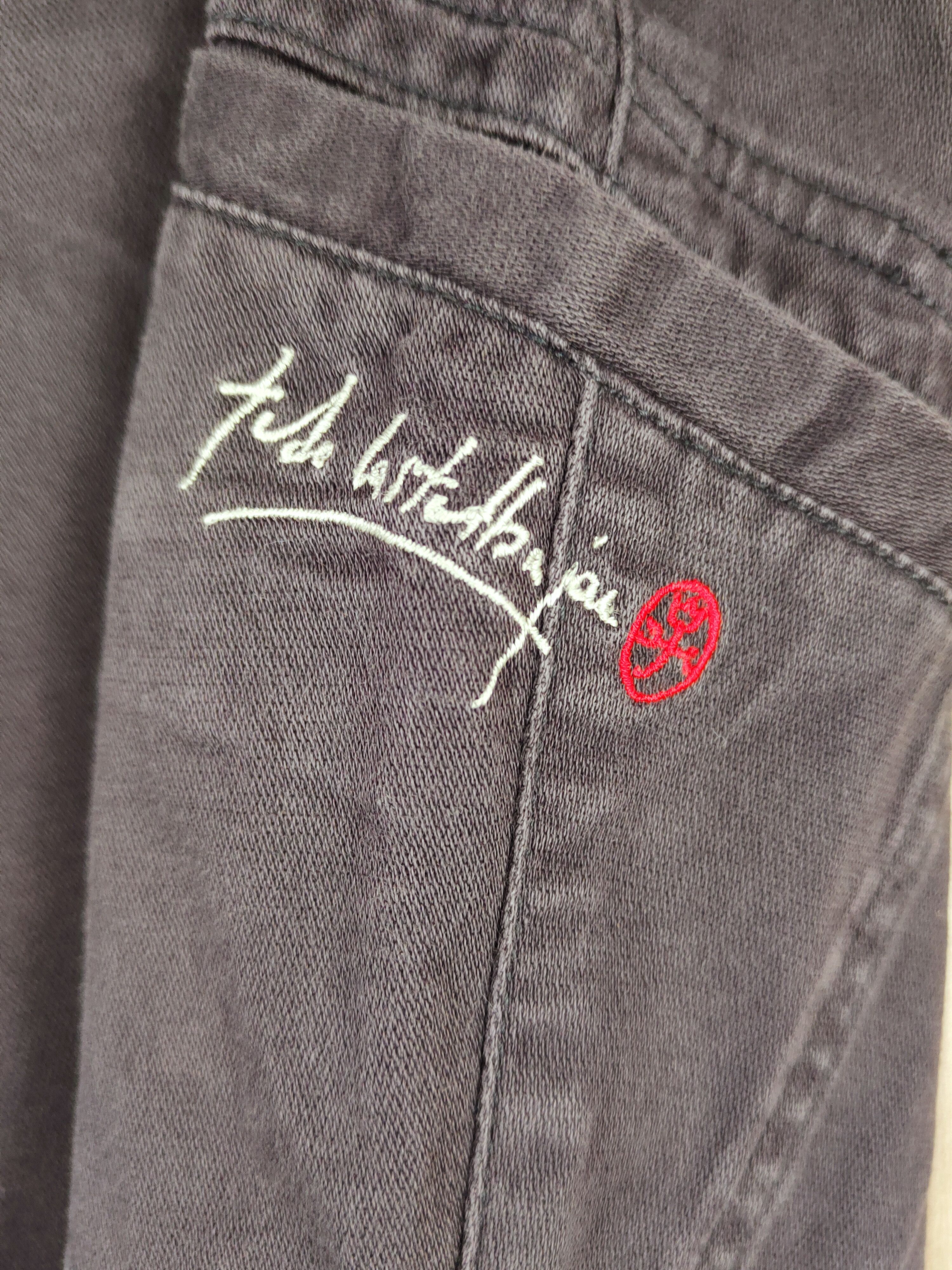 Japanese Brand Castelbajac Dark Blue Multipocket Tactical Cargo Pants #W275 Size US 35 - 5 Thumbnail