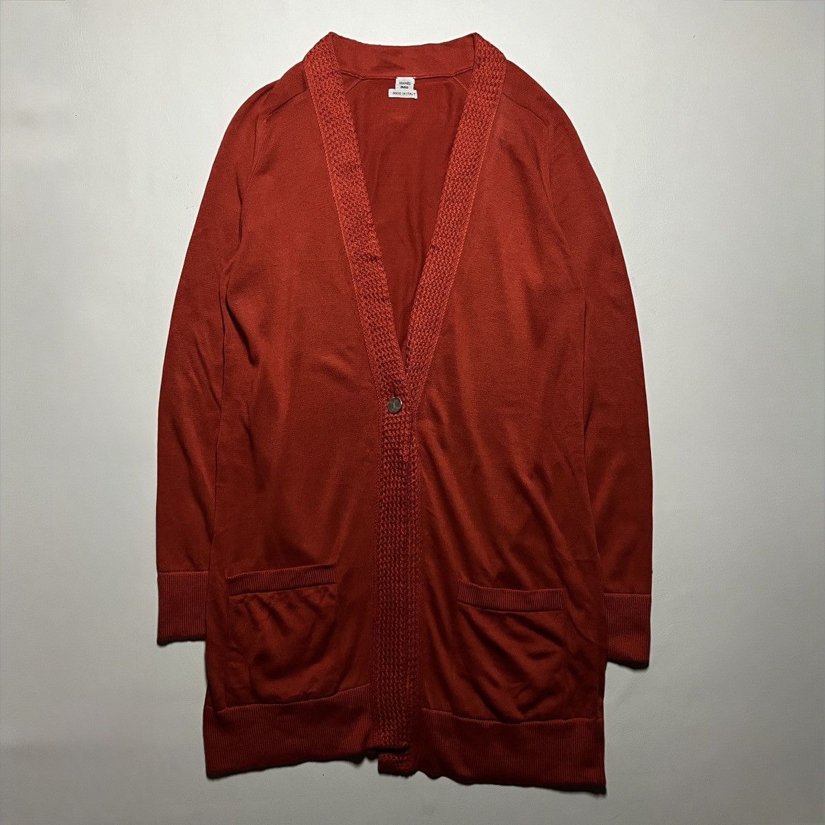 Hermes Hermes Silk Cotton Cardigan Size XS / US 0-2 / IT 36-38 - 1 Thumbnail