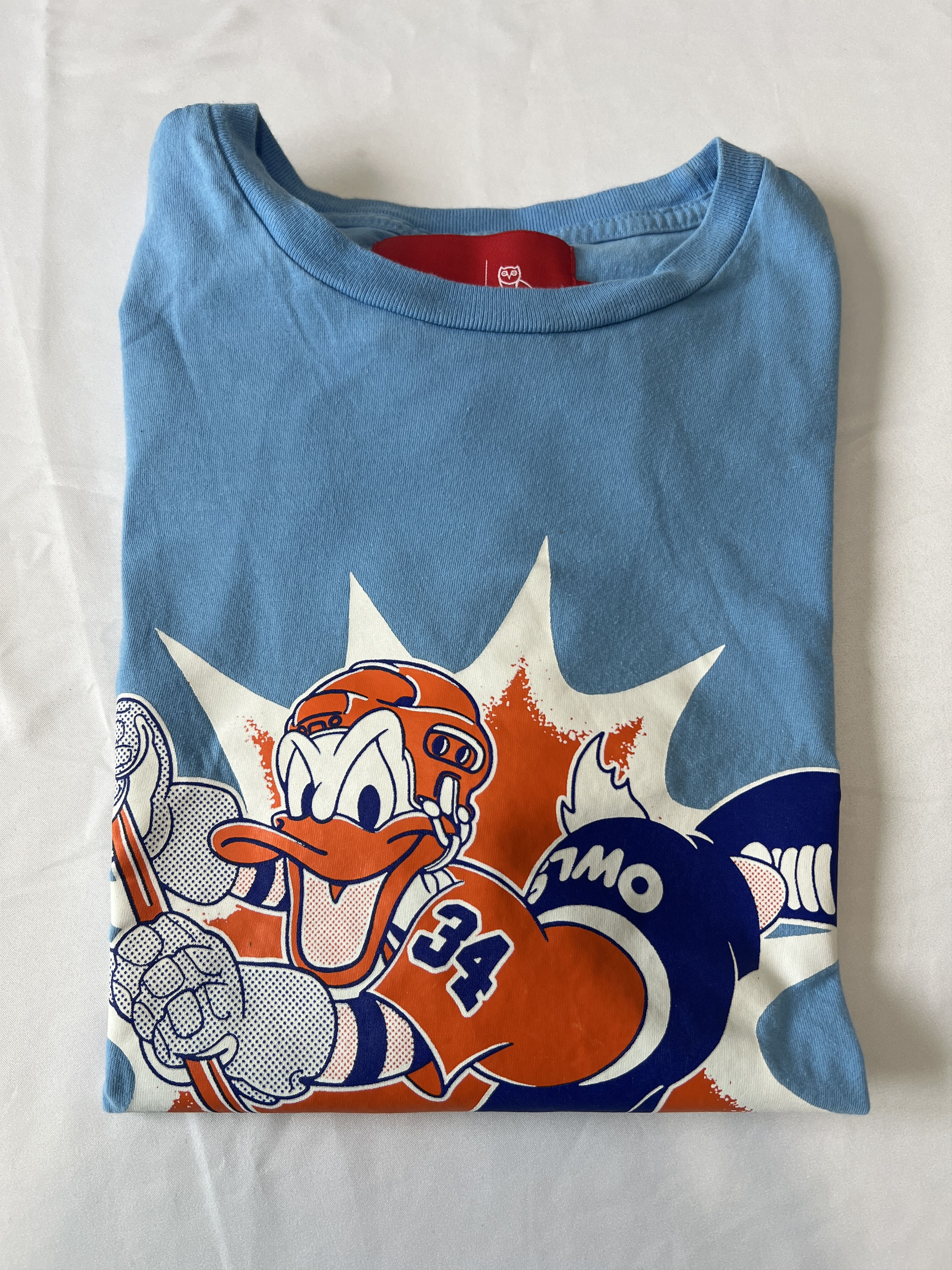 Disney OVO x Disney Donald "OWLS" T-shirt Size US L / EU 52-54 / 3 - 1 Thumbnail