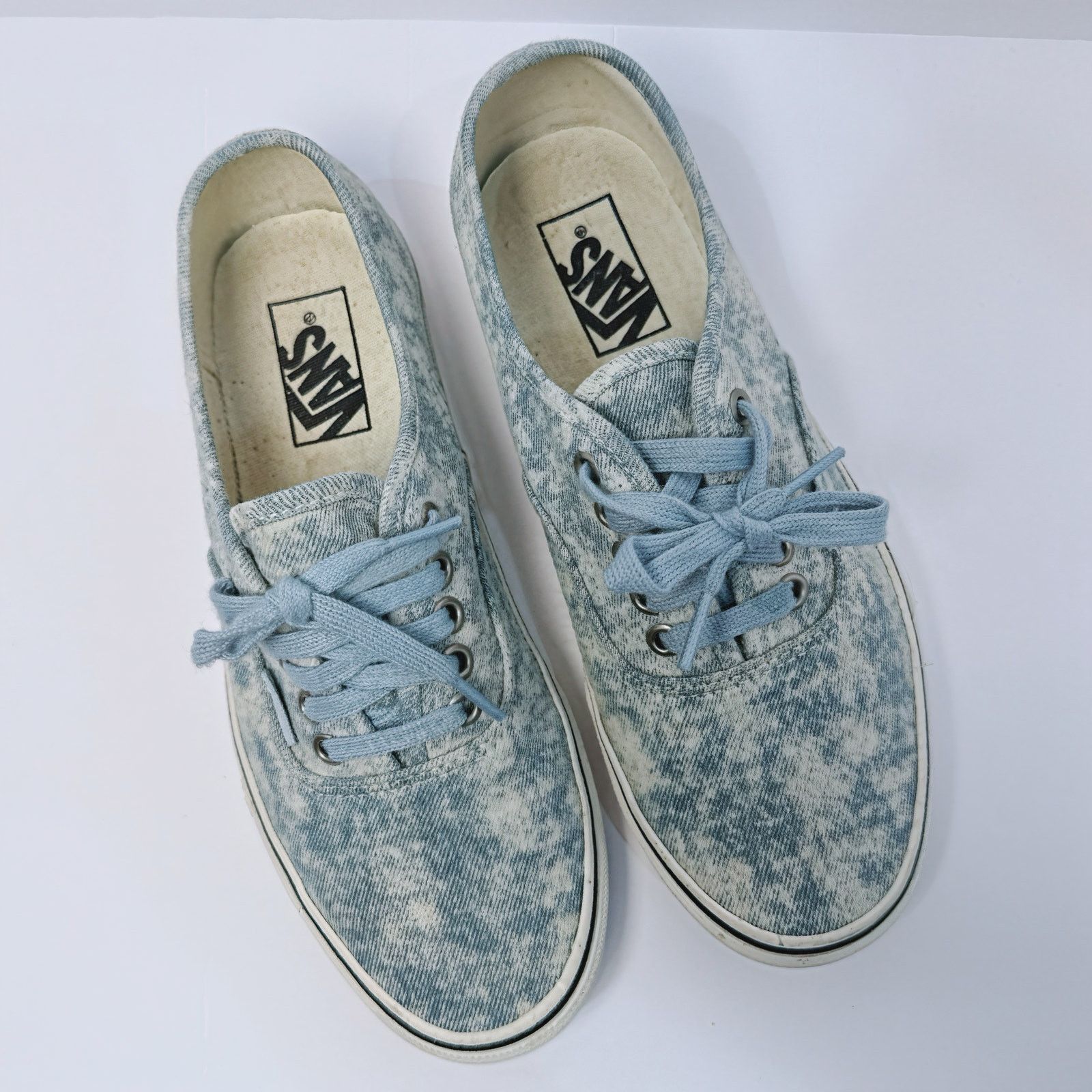 Vans Vans Unisex Winter Sky Shoes | White & Blue Size US 7.5 / EU 40-41 - 9 Thumbnail