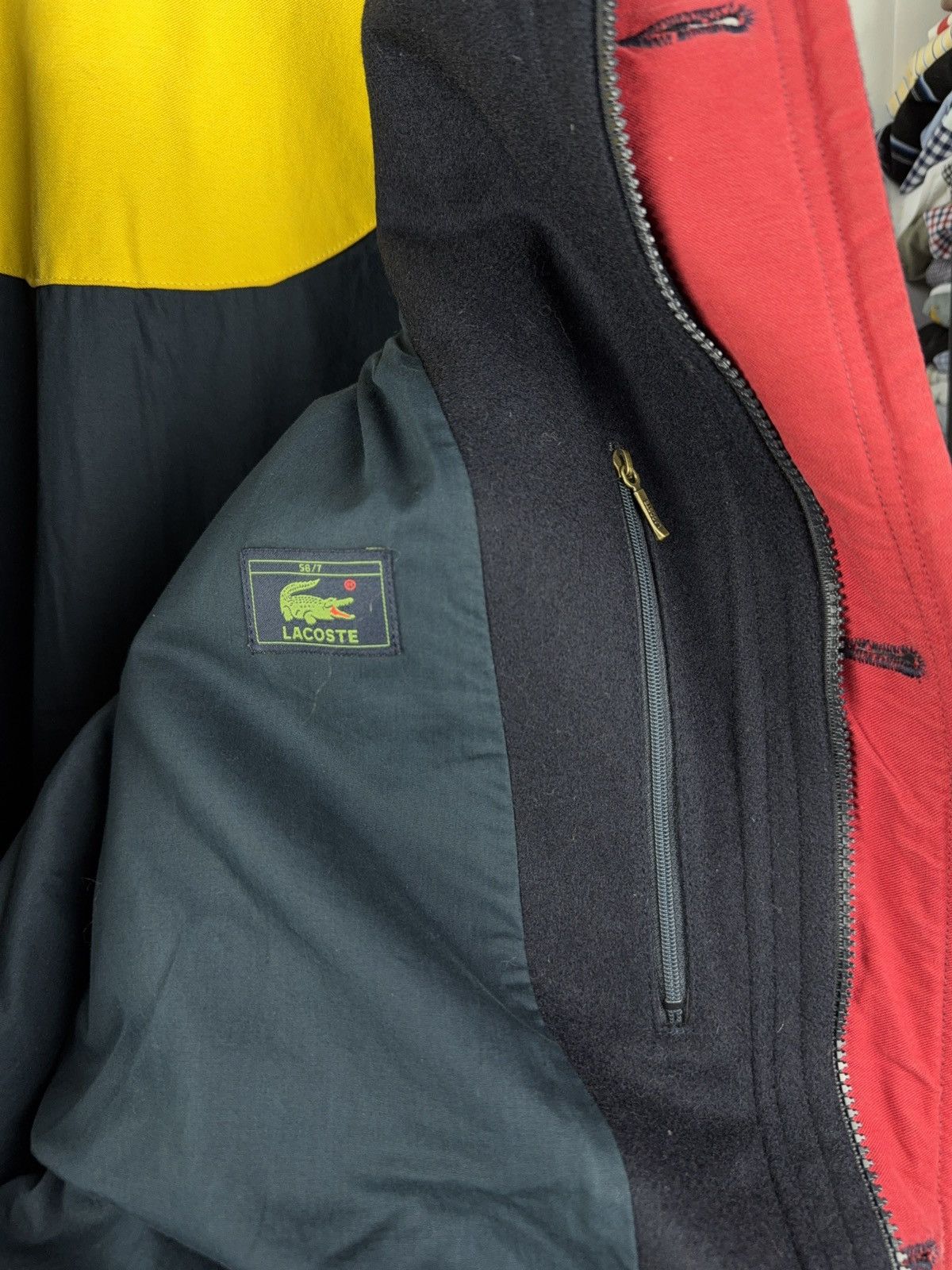 Lacoste × Vintage Vintage 90s Lacoste Heavy Coat Jacket Size US L / EU 52-54 / 3 - 8 Thumbnail