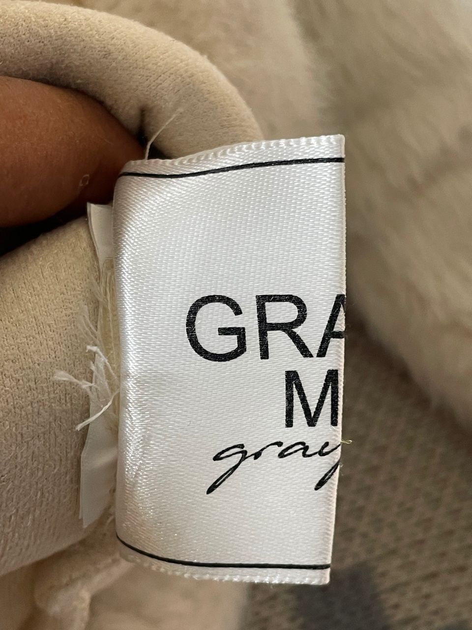 If Six Was Nine × Japanese Brand × Le Grande Bleu (L.G.B.) Gray Mare Faux Fur Jacket Size US S / EU 44-46 / 1 - 5 Thumbnail