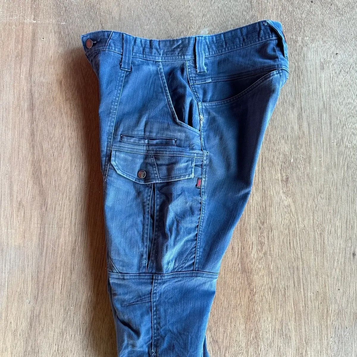 Japanese Brand × Vintage VINTAGE TORAICHI TROUSERS VINTAGE DOUBLE KNEE WORKWEAR PANTS Size US 31 - 16 Thumbnail