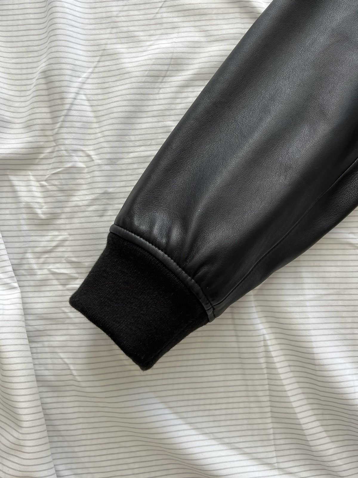 Theory Theory Men’s Lambskin Leather Bomber Size US XS / EU 42 / 0 - 4 Thumbnail