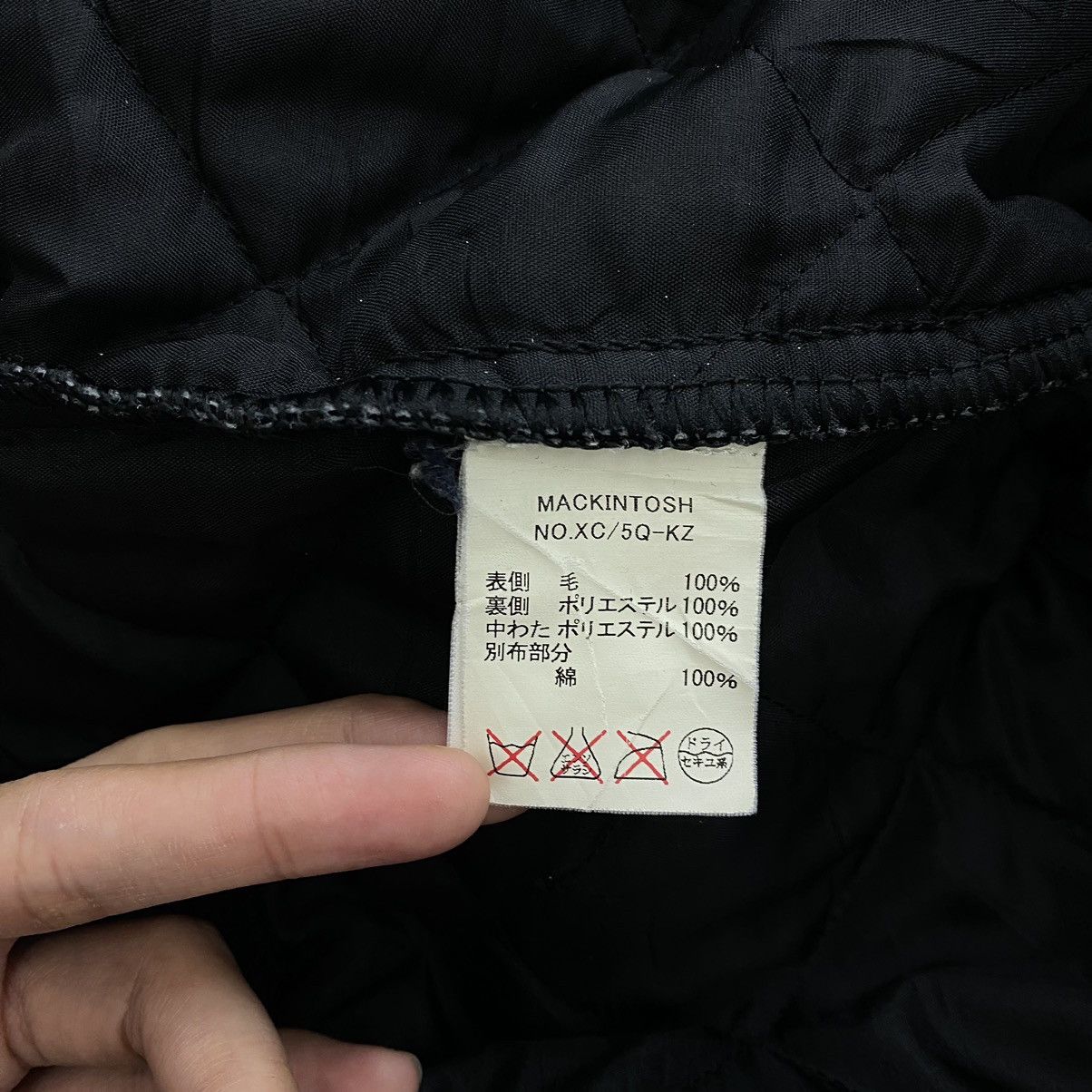 Mackintosh MACKINTOSH Scotland Brand Button Up Collar Jacket Size US L / EU 52-54 / 3 - 6 Thumbnail