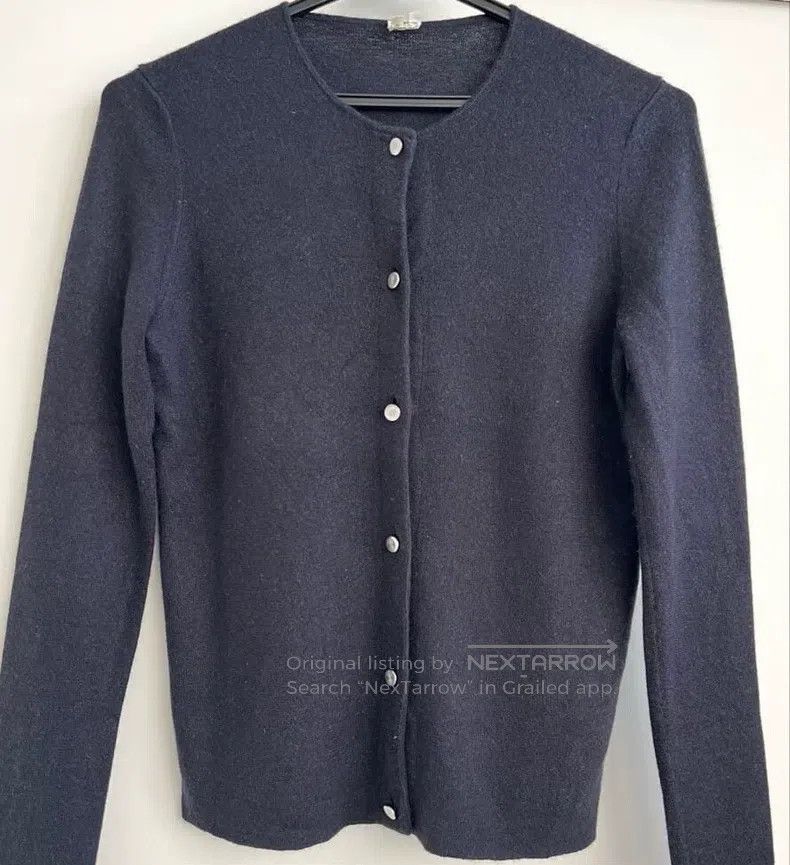 Hermes Hermes Black Cashmere Silk Open Cardigan Size XXS / US 00 / IT 34 - 1 Thumbnail