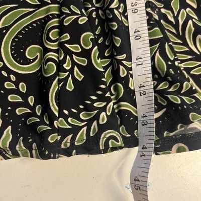 Other JULIAN TAYLOR Sz 16 A-Line Dress Black White Green Leaf Slee Size XXL / US 16-18 / IT 52-54 - 8 Thumbnail
