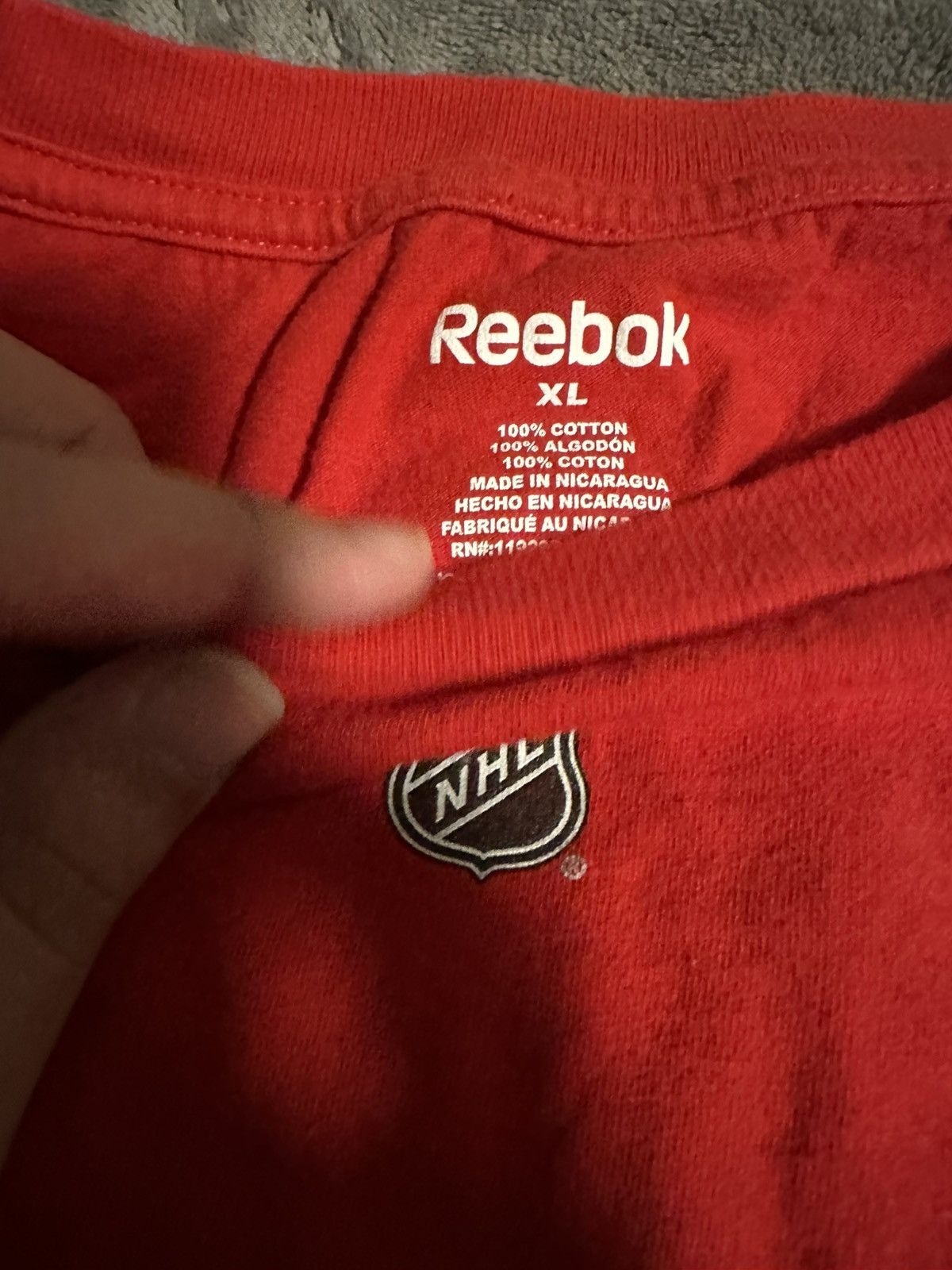 Vintage Washington Capitals Tshirt Size US XL / EU 56 / 4 - 3 Thumbnail