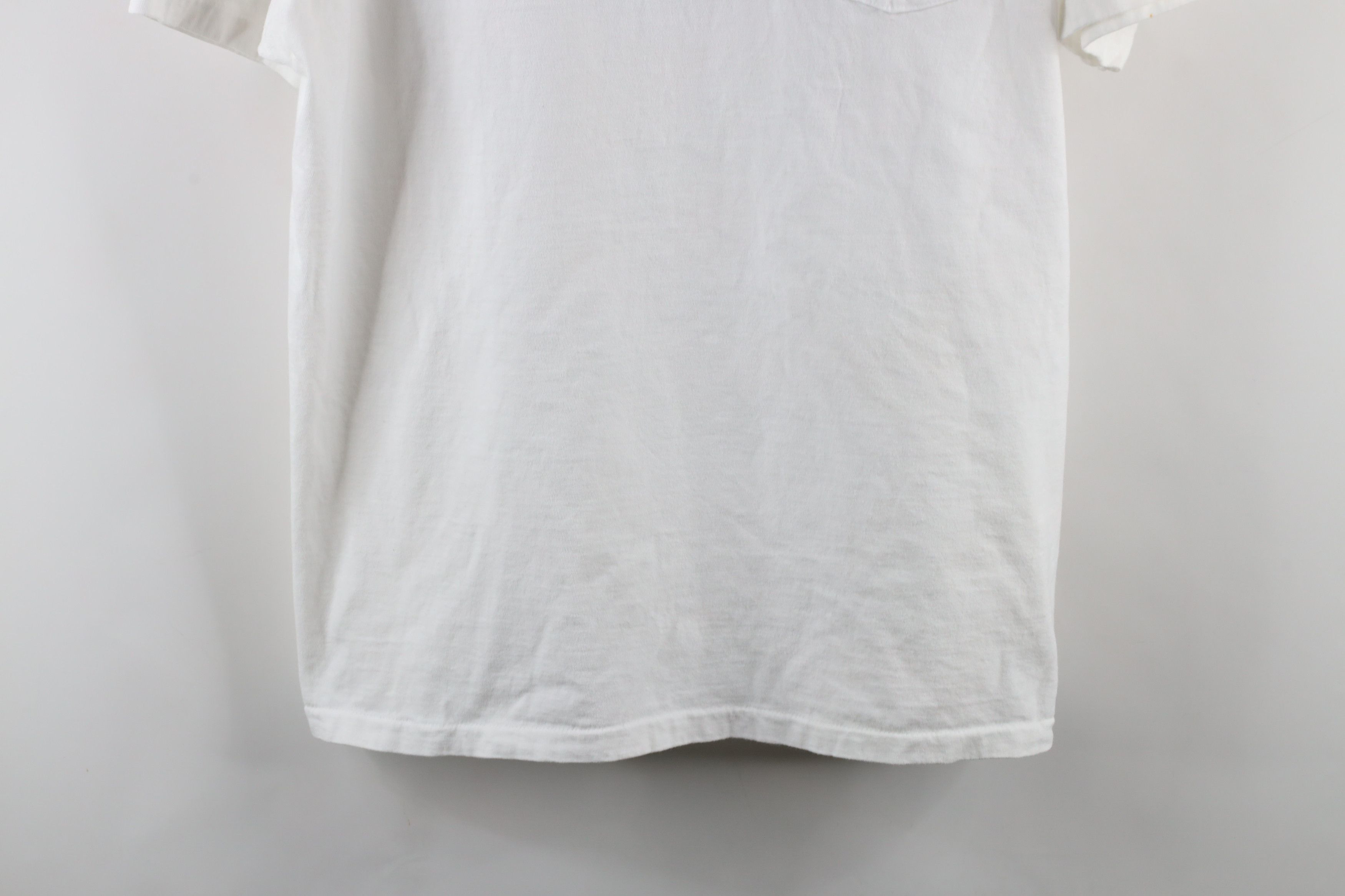 Vintage Vintage 90s Shem Creek Bar & Grill Pocket T-Shirt White USA Size US XL / EU 56 / 4 - 3 Thumbnail