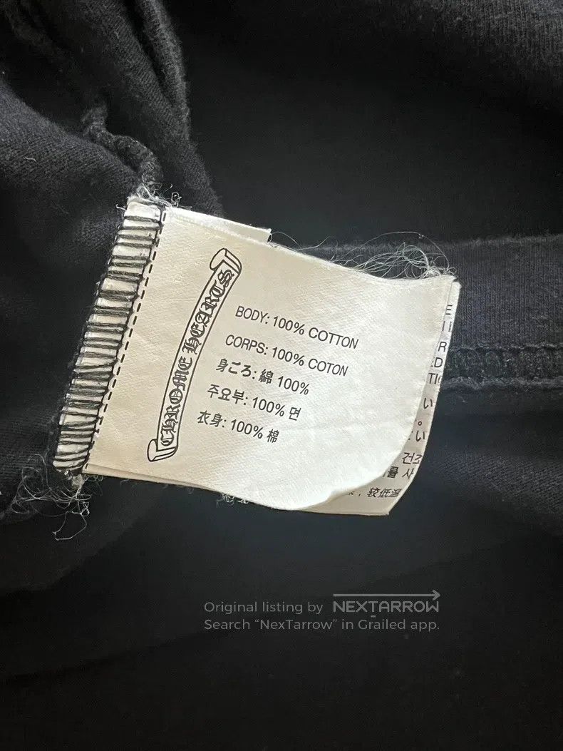 Chrome Hearts CHROME HEARTS Size XL Black scroll usa USA limited short sl Size US XL / EU 56 / 4 - 6 Thumbnail