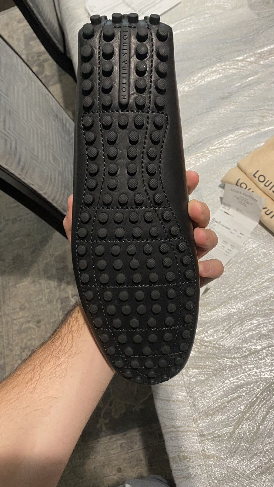 Louis Vuitton Louis Vuitton moccasin (LV Racer NEW IN BOX) Size US 11.5 / EU 44-45 - 14 Thumbnail