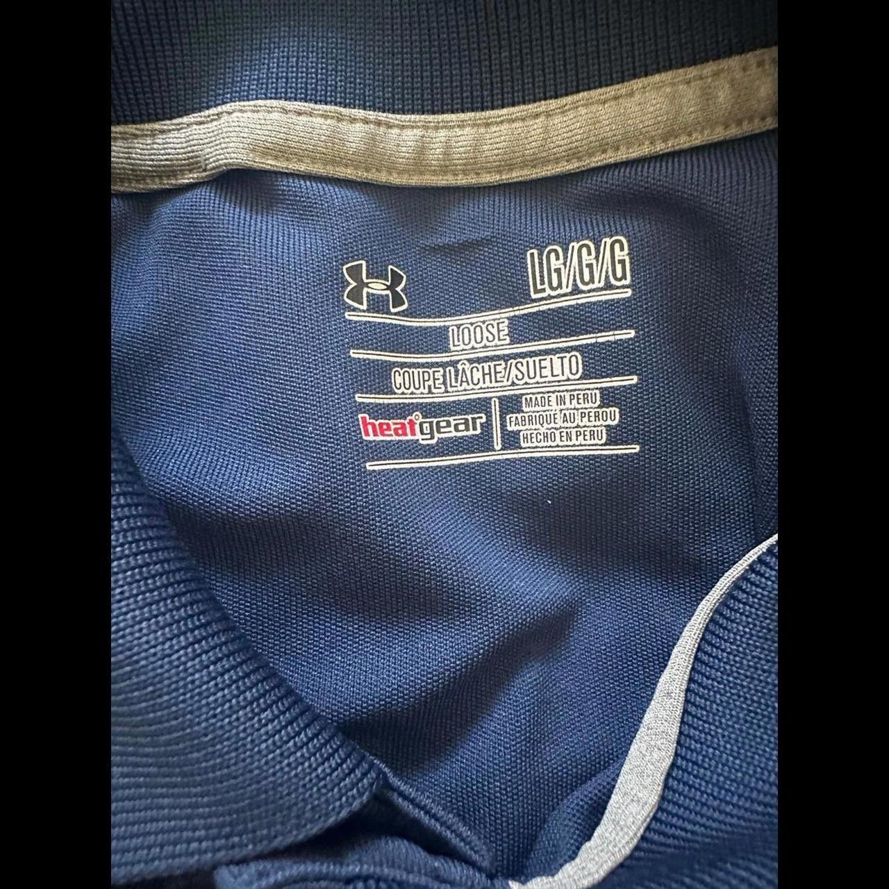 Under Armour Mens Size L Large Blue Size US L / EU 52-54 / 3 - 2 Thumbnail