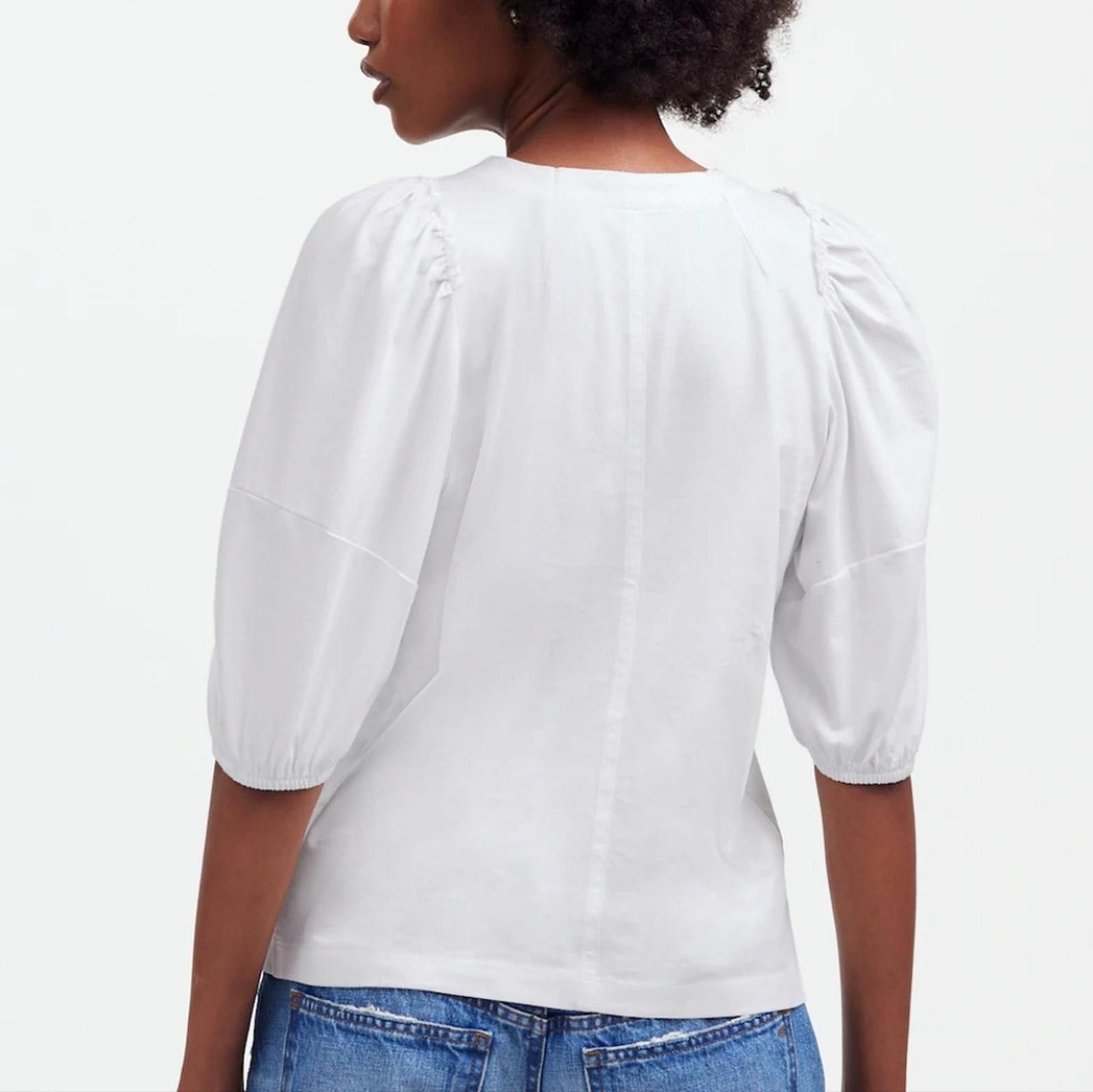 Madewell Madewell Puff-Sleeve Tee S II Size S / US 4 / IT 40 - 2 Thumbnail