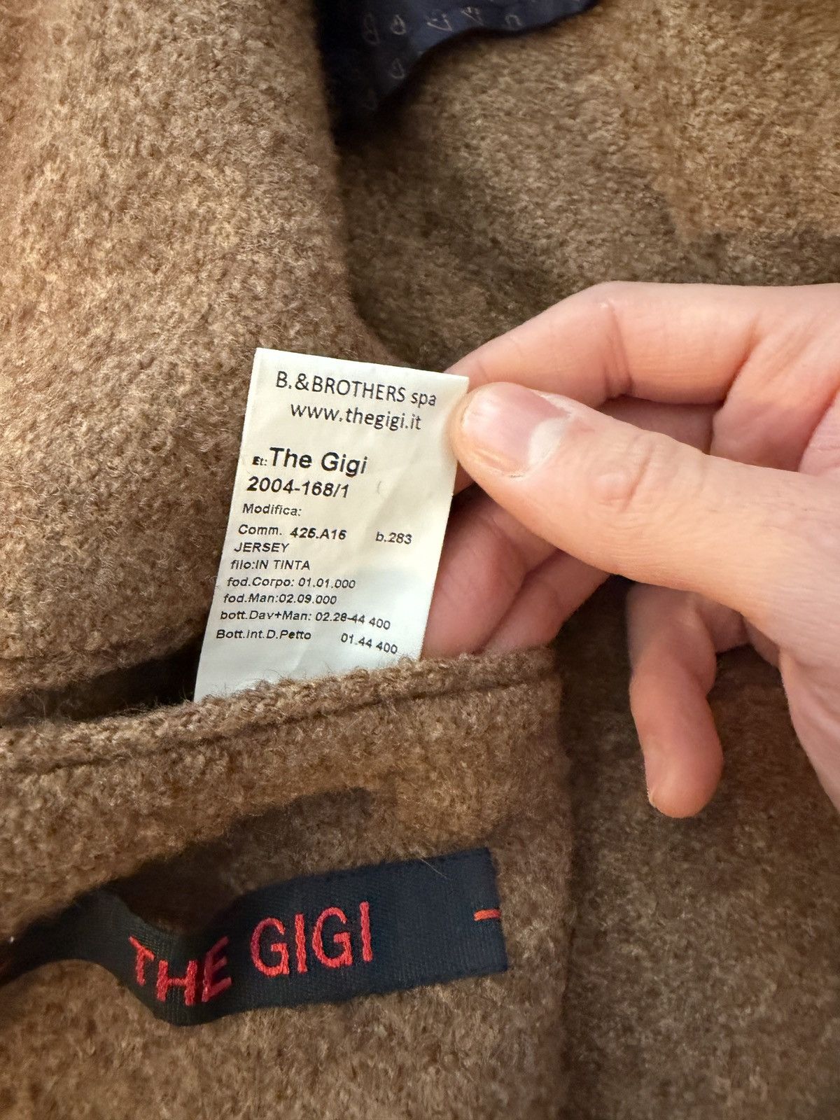 THE GIGI Mid length tailored Alpaca double breasted coat Size US M / EU 48-50 / 2 - 6 Thumbnail