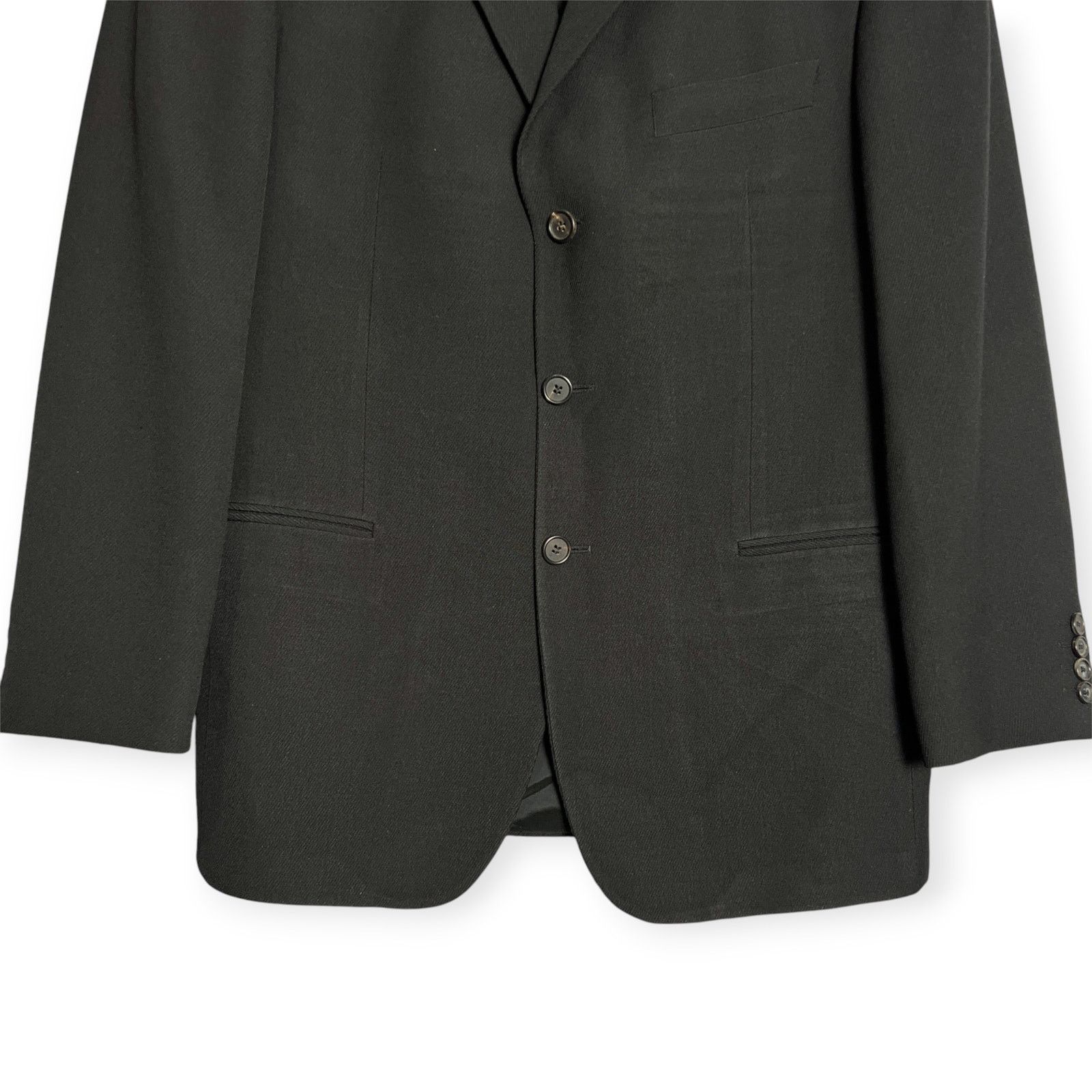 Hugo Boss Hugo Boss Einstein Virgin Wool Blazer Black 40S Size 40S - 10 Thumbnail