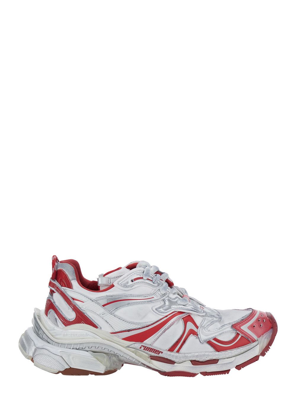 Balenciaga 'Runner 2' Multicolor Sneaker with Embossed Logo in Mesh and Nylon Man Size US 11 / EU 44 - 1 Thumbnail