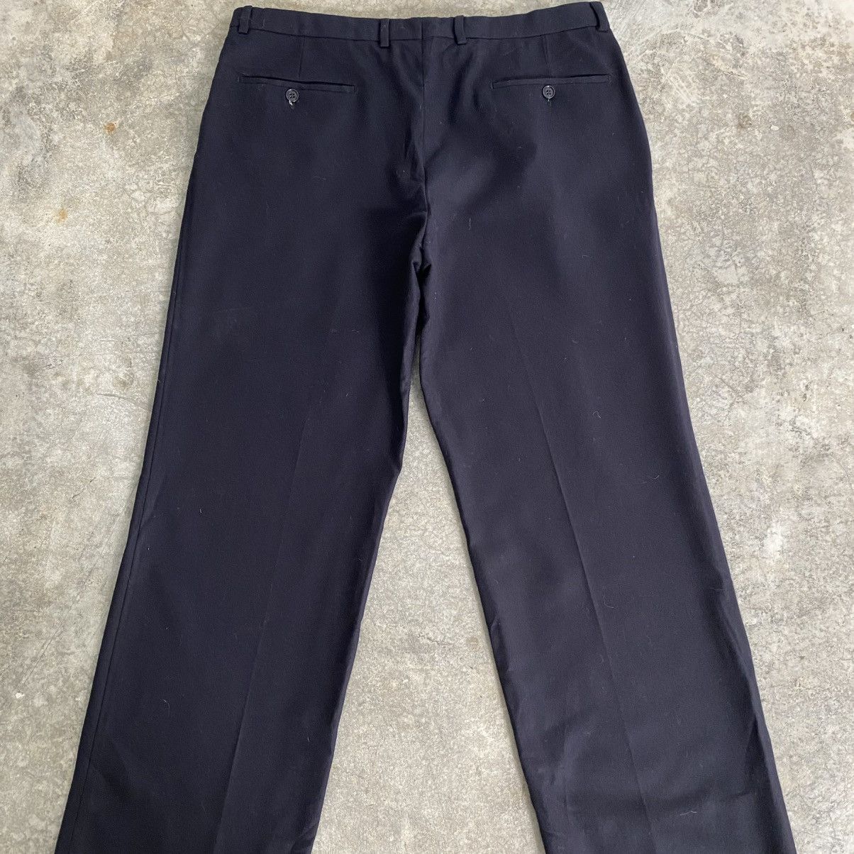 Ermenegildo Zegna 1990’s Ermenegildo Zegna Wool Cashmere Wide Leg Trouser Pant Size US 36 / EU 52 - 13 Thumbnail