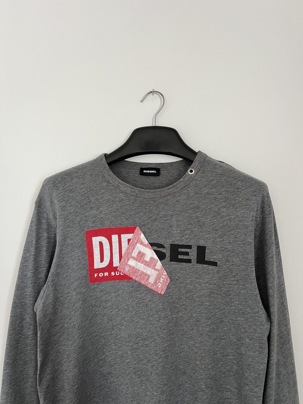 Diesel Diesel long sleeve big logo Size US S / EU 44-46 / 1 - 10 Thumbnail