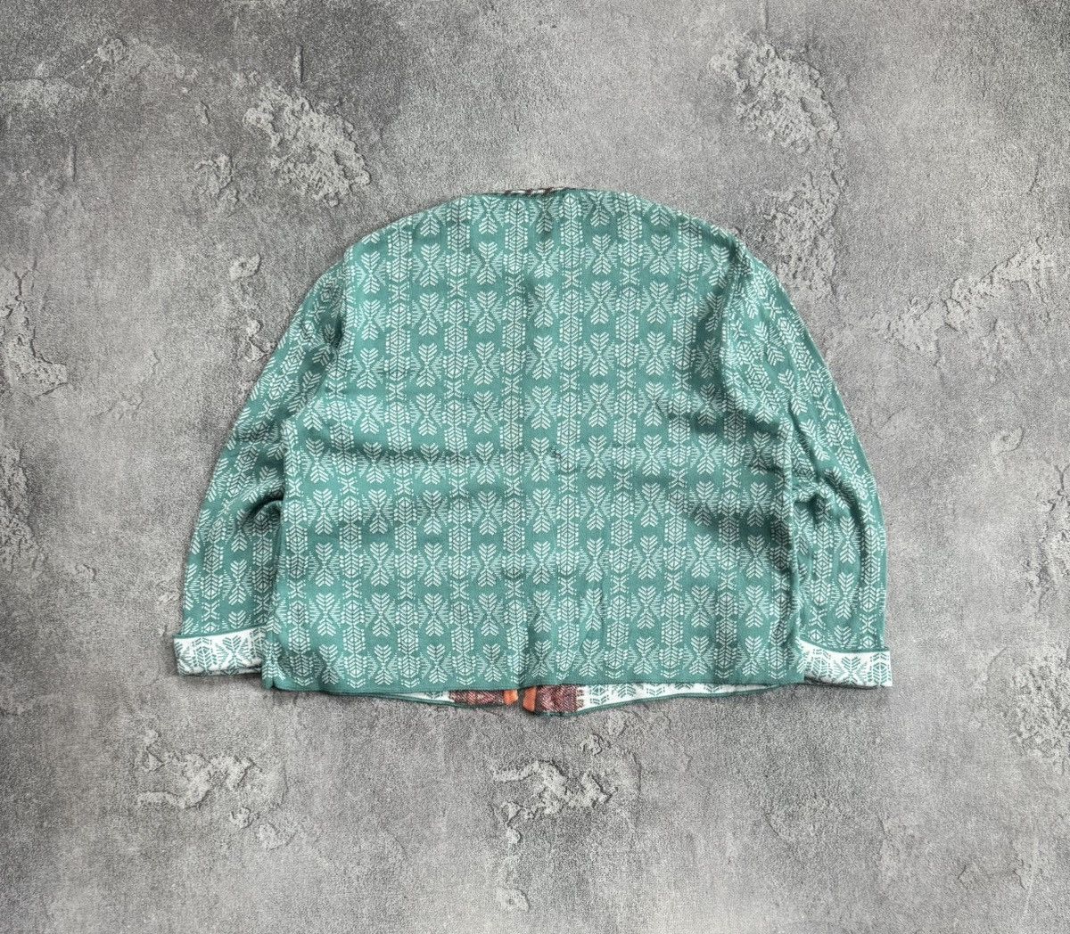 Dale Of Norway Ivko XL 201326 086-aqua all printed cardigan sweater jumper Size XL / US 12-14 / IT 48-50 - 9 Thumbnail