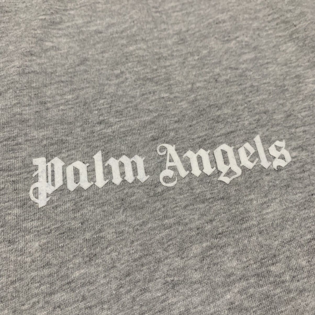 Palm Angels Palm Angels Small Logo Classic Grey Tee Size US S / EU 44-46 / 1 - 4 Thumbnail