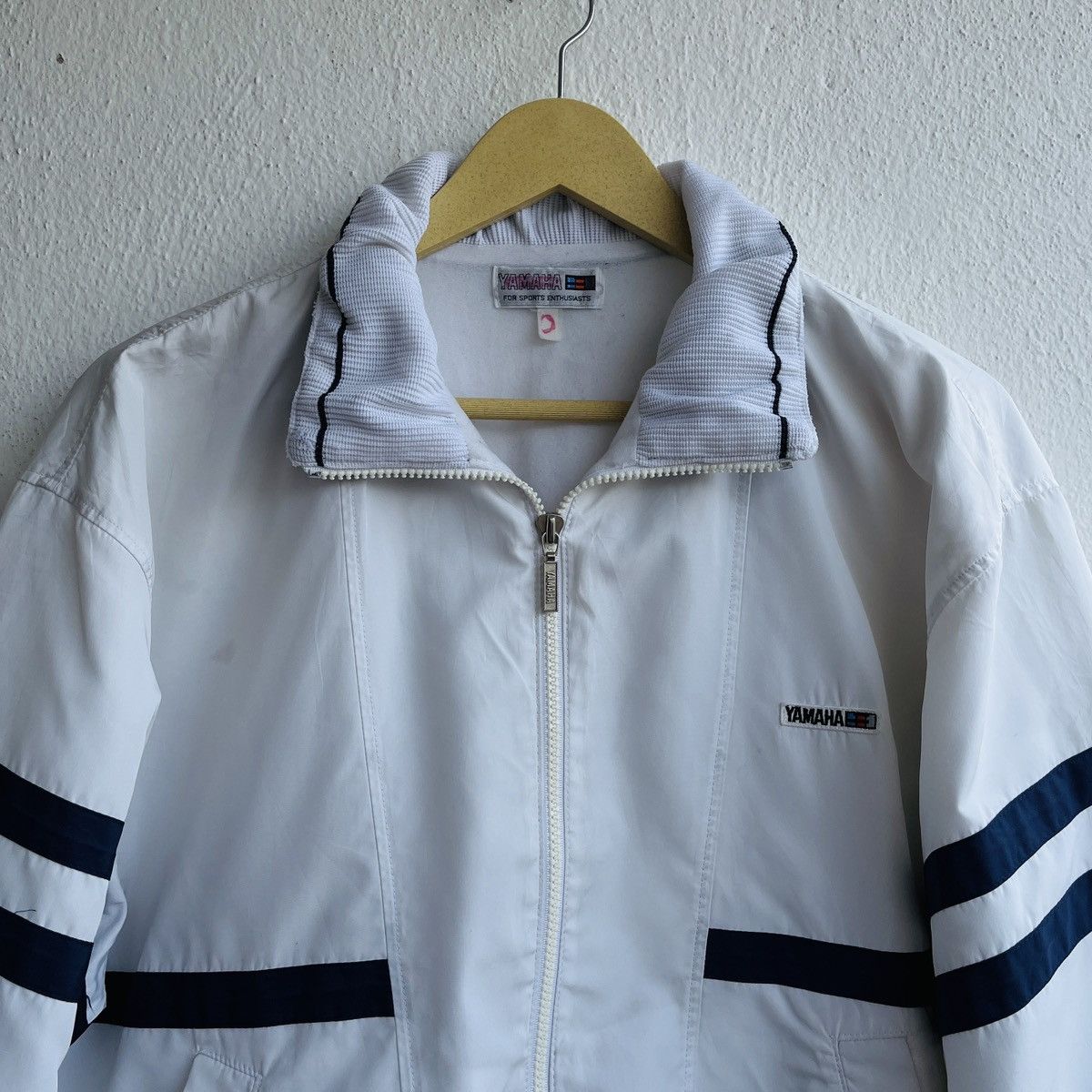 Other Real Vintage Rolland Garros Tournament 80s Yamaha Bomber Size US M / EU 48-50 / 2 - 19 Thumbnail