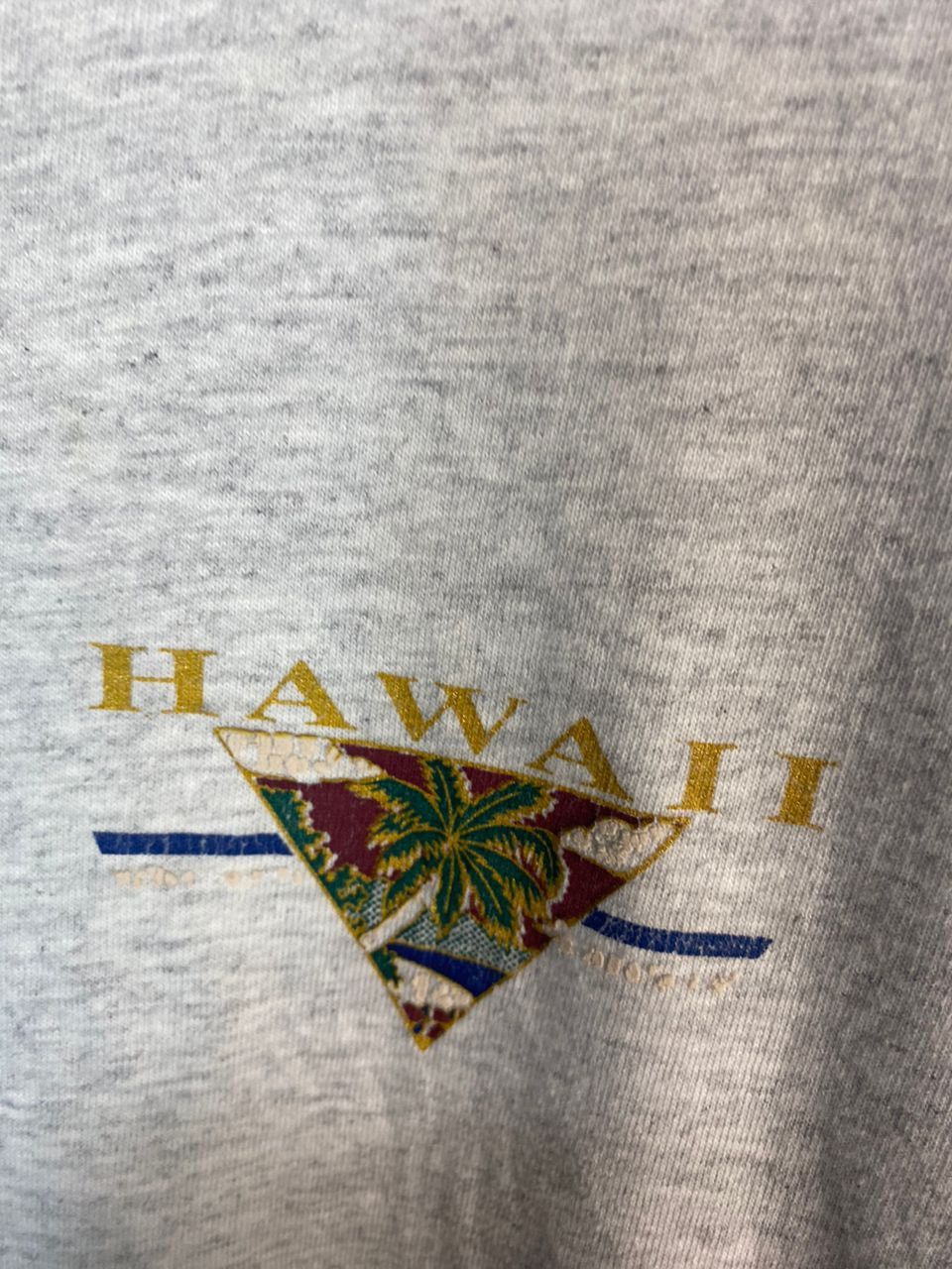 Hanes Vintage hawaii backhit printed tshirt by hanes Size US L / EU 52-54 / 3 - 3 Thumbnail