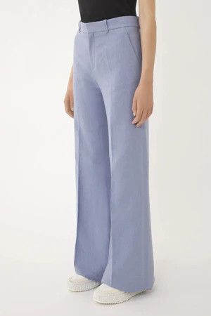Chloe o1y0825 Casual Pant in Light Blue Size 27" / US 4 / IT 40 - 4 Thumbnail