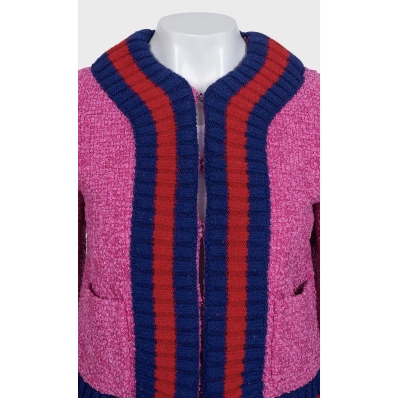 Gucci Gucci Pink Tweed Skirt Suit - Elegant & Versatile IT38/XS Size XS / US 0-2 / IT 36-38 - 7 Thumbnail