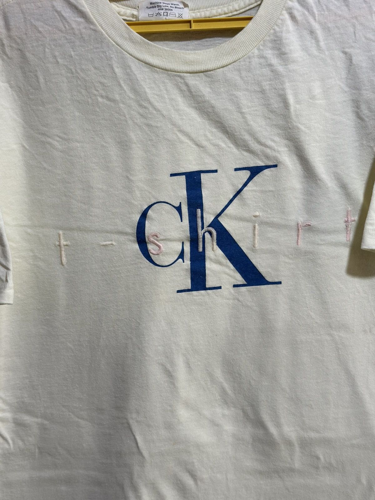 Calvin Klein × Vintage Vintage Calvin Klein Jeans Faded Tee Size US L / EU 52-54 / 3 - 2 Thumbnail