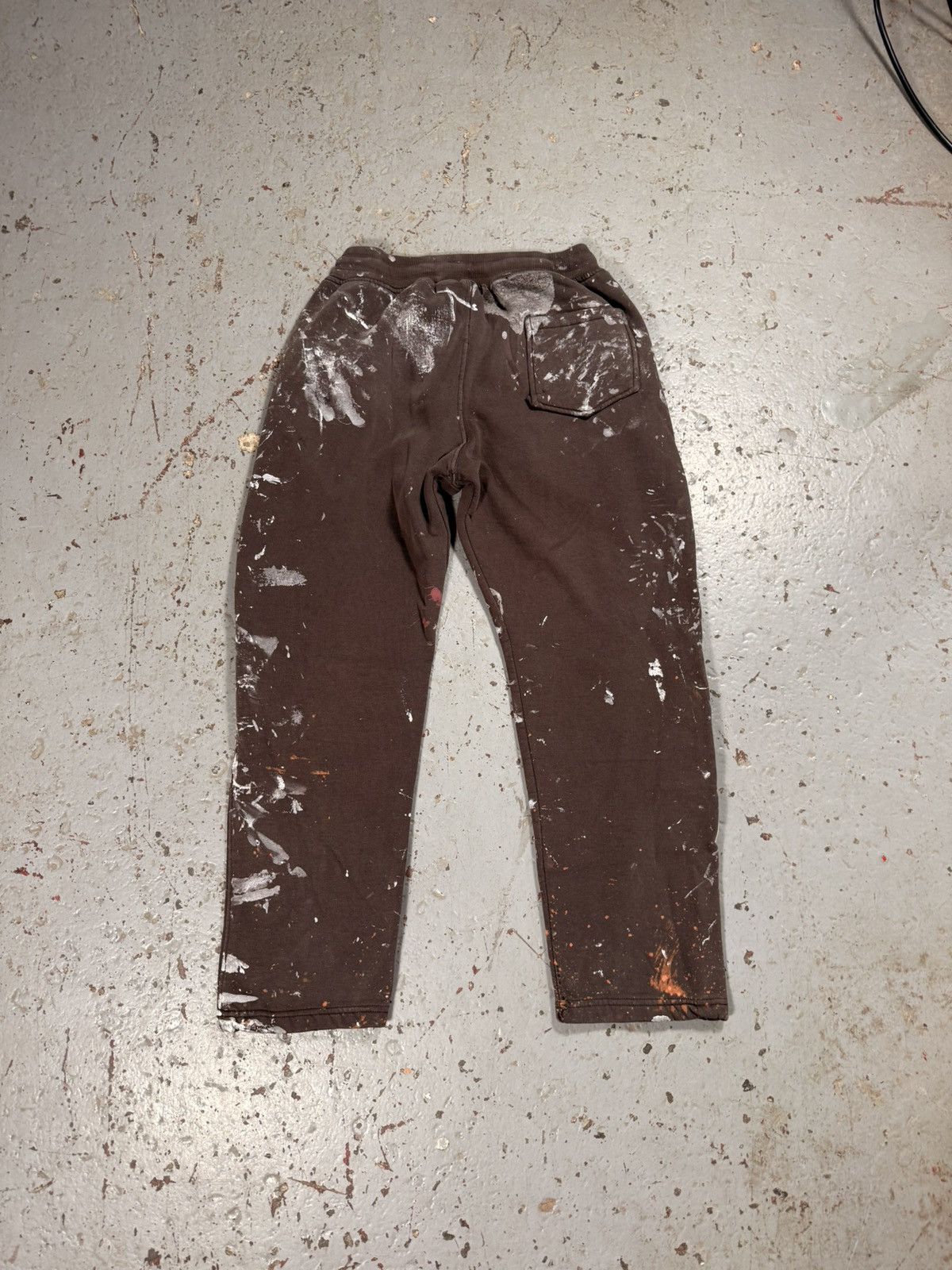 Nike Crazy New York Yankees Nike Splattered Painter Sweatpants Size US 30 / EU 46 - 6 Thumbnail