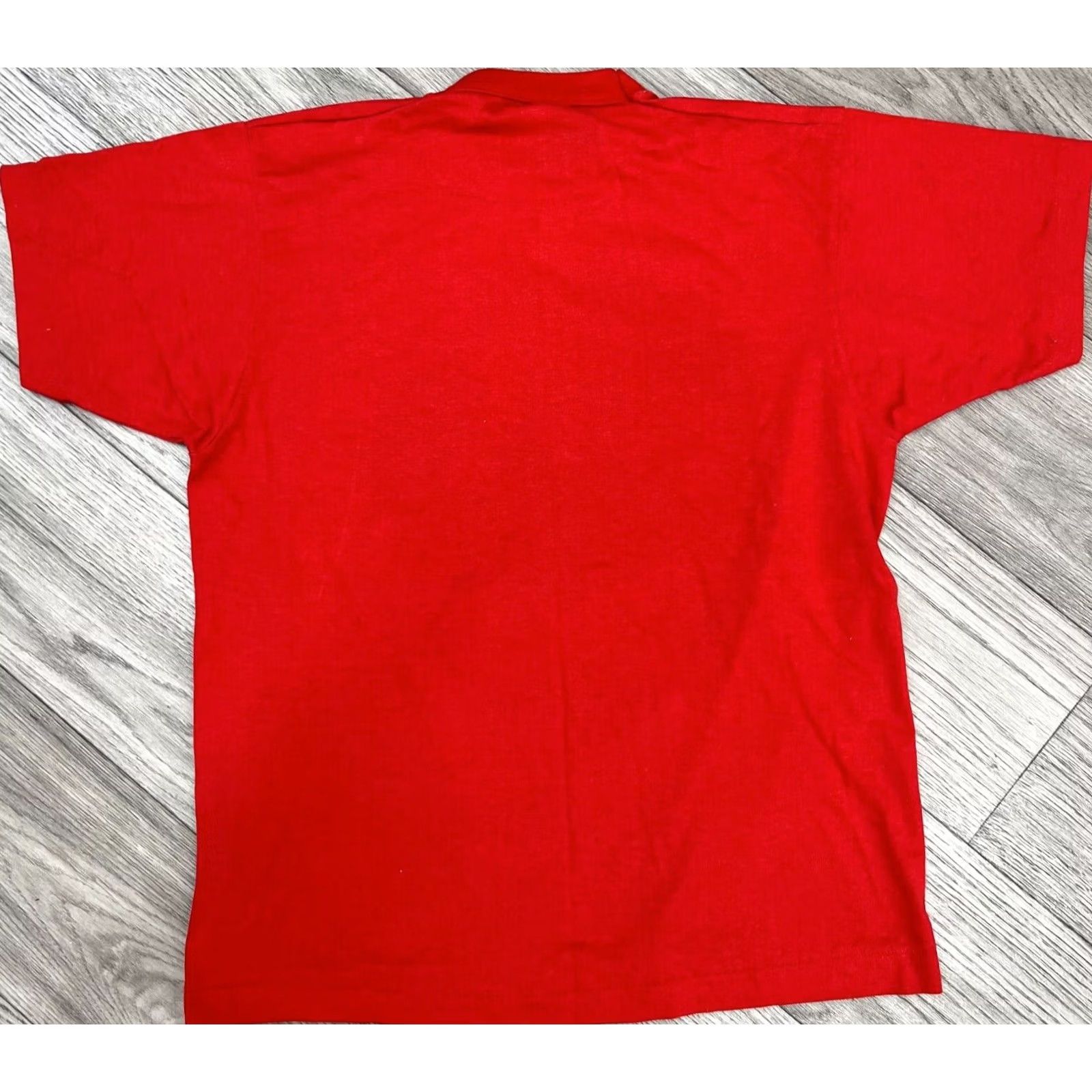 Vintage VINTAGE THE WONDER STUFF Debut Single Unbearable Promo T-Shirt Screen Stars Mens Adult L Red Music Shirt Size US L / EU 52-54 / 3 - 5 Thumbnail
