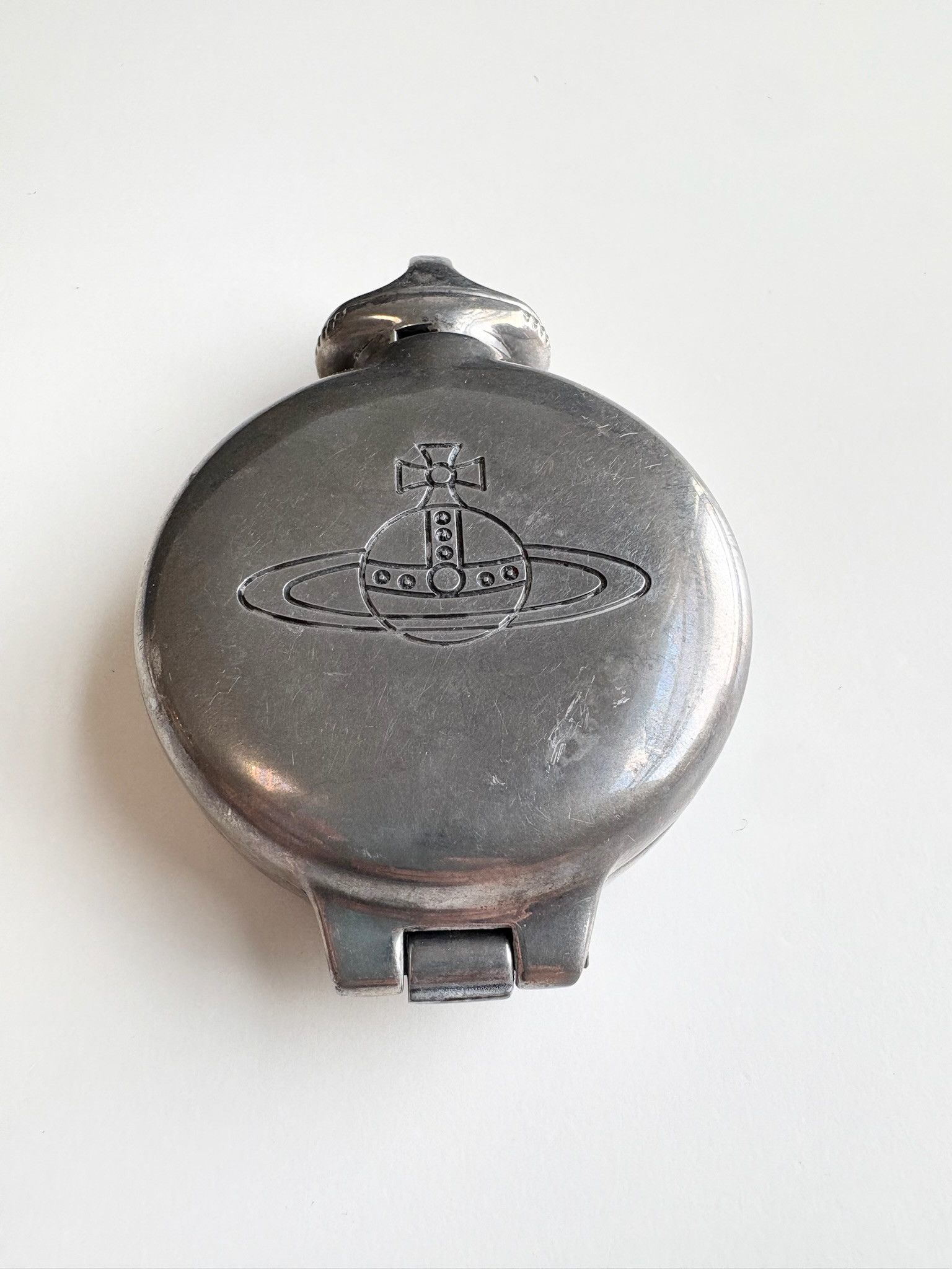 Vivienne Westwood silver pocket-sized ashtray