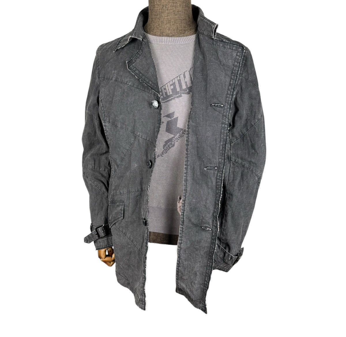 In The Attic 🌟IN THE ATTIC DENIM BUTTON JACKET Size L / US 10 / IT 46 - 2 Thumbnail