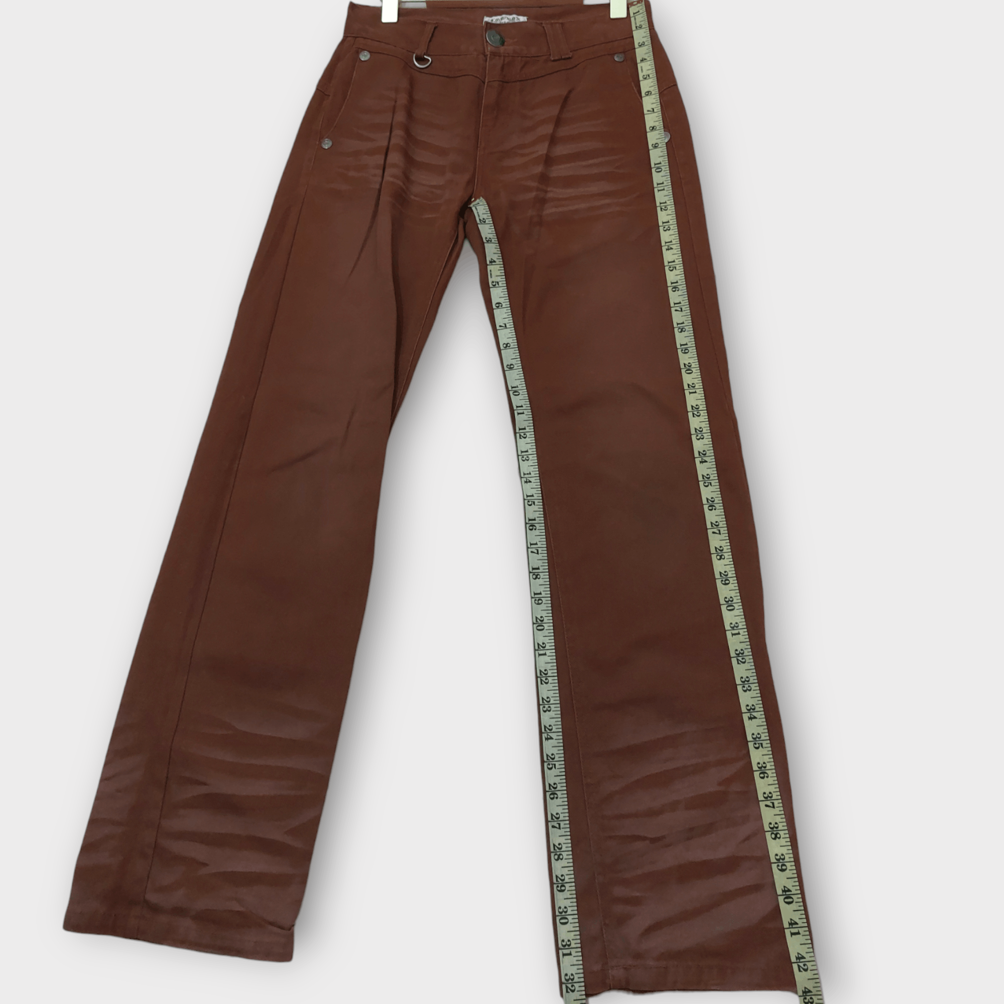 LOWBOX Lowbox Faded Buckle Back Jeans Size US 30 / EU 46 - 16 Thumbnail