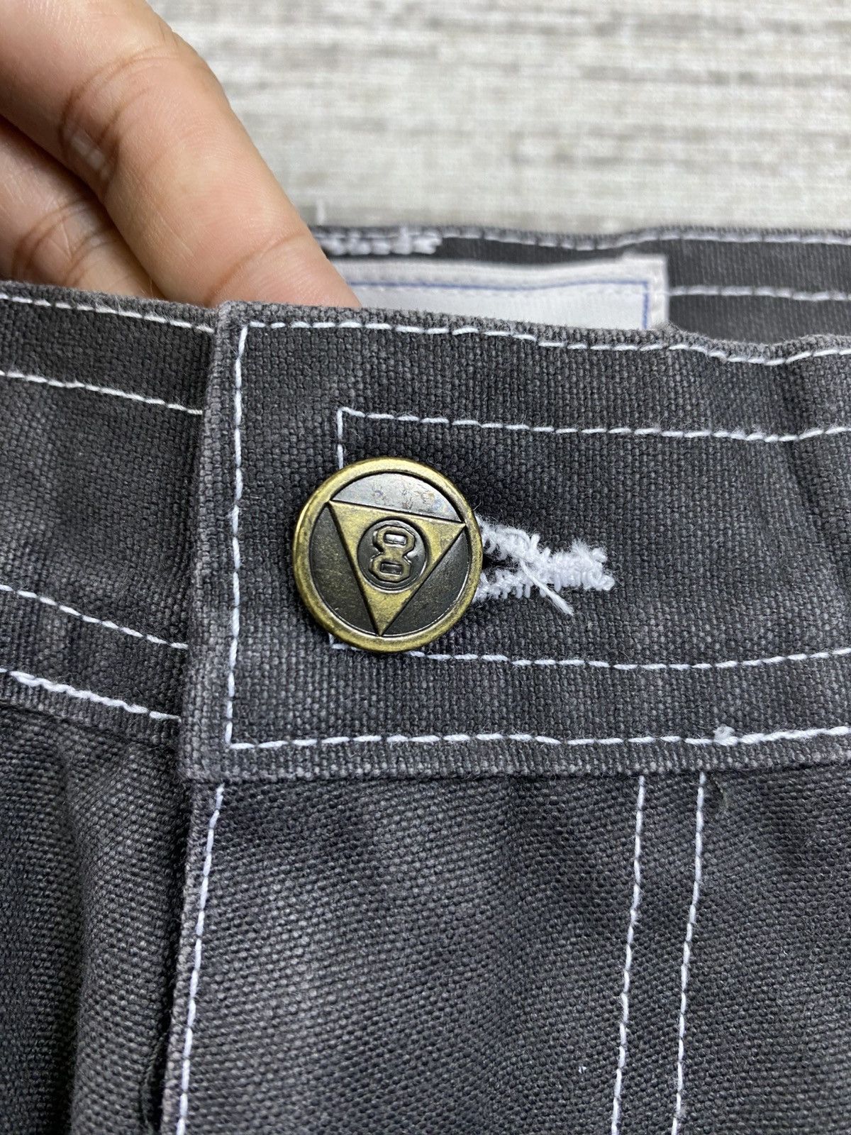 JNCO × Vintage Vintage JNCO Eight Ball Skater Baggy Pants Size US 29 - 13 Thumbnail