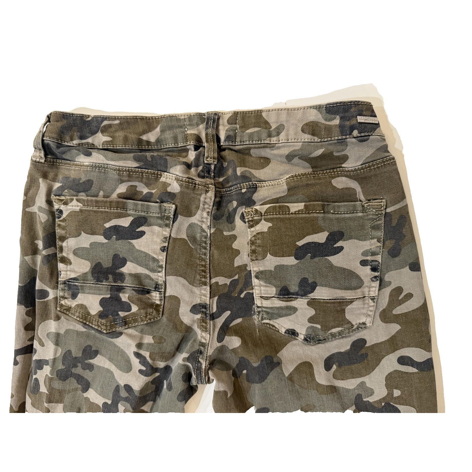 Kendall And Kylie Kendall + Kylie Jeans Womens 26 Camouflage Skinny Stretch Size 26" / US 2 / IT 38 - 4 Thumbnail