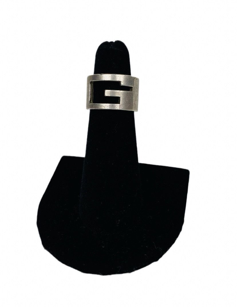 Gucci Gucci .925 Silver G Ring size IT 9 Size ONE SIZE - 1 Thumbnail