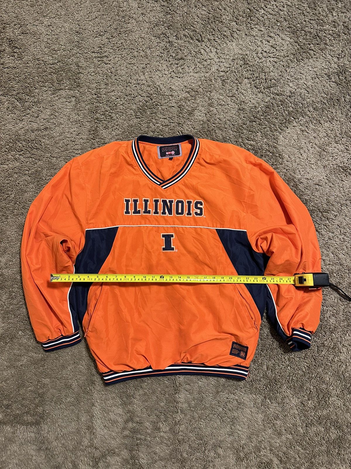 NFL × Vintage Vintage NCAA Illinois Fighting Illini sweater 90s size XL Size US XL / EU 56 / 4 - 5 Thumbnail