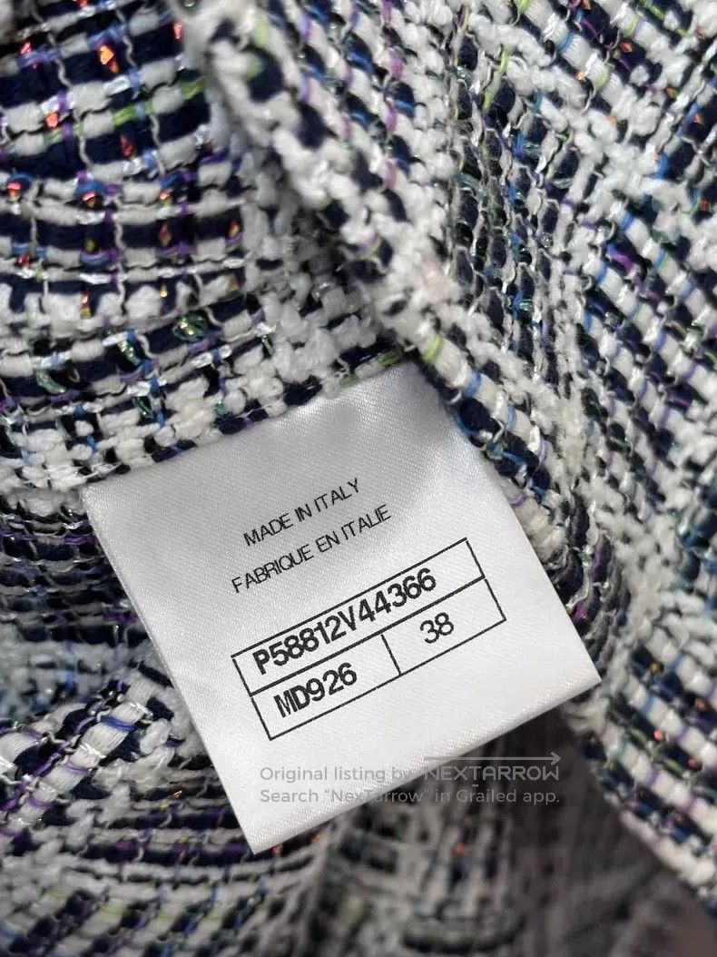 Chanel Chanel 18 Waterfall Series Knitted Sleeveless Dress Size XS / US 0-2 / IT 36-38 - 3 Thumbnail