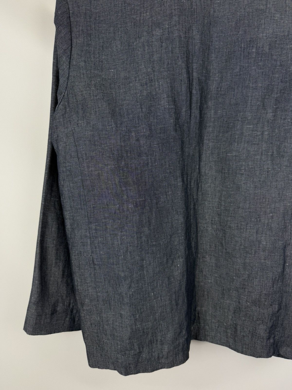 Cos Cos Avant-Garde Lagenlook Cotton / Linen Open Front Jacket Size XL / US 12-14 / IT 48-50 - 20 Thumbnail