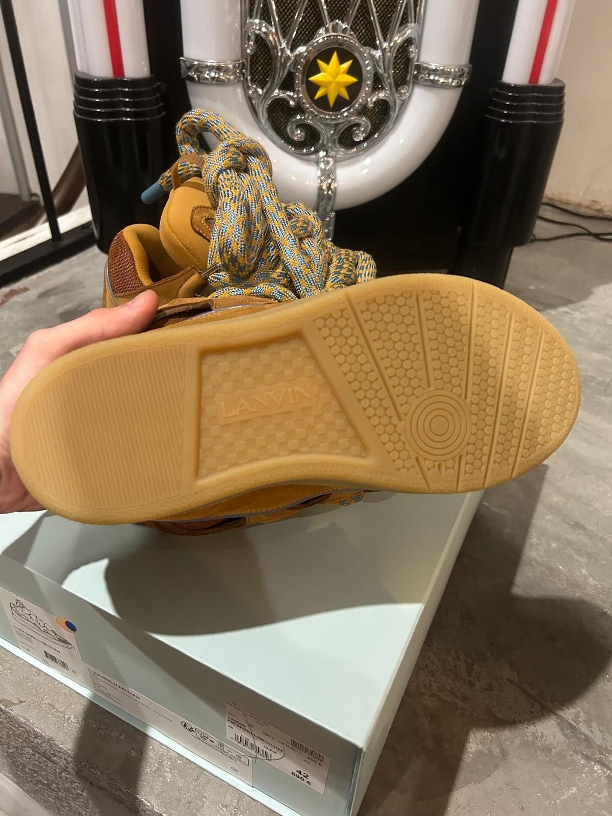Lanvin Lanvin Curb Sneakers Camel snake Size US 9 / EU 42 - 8 Thumbnail