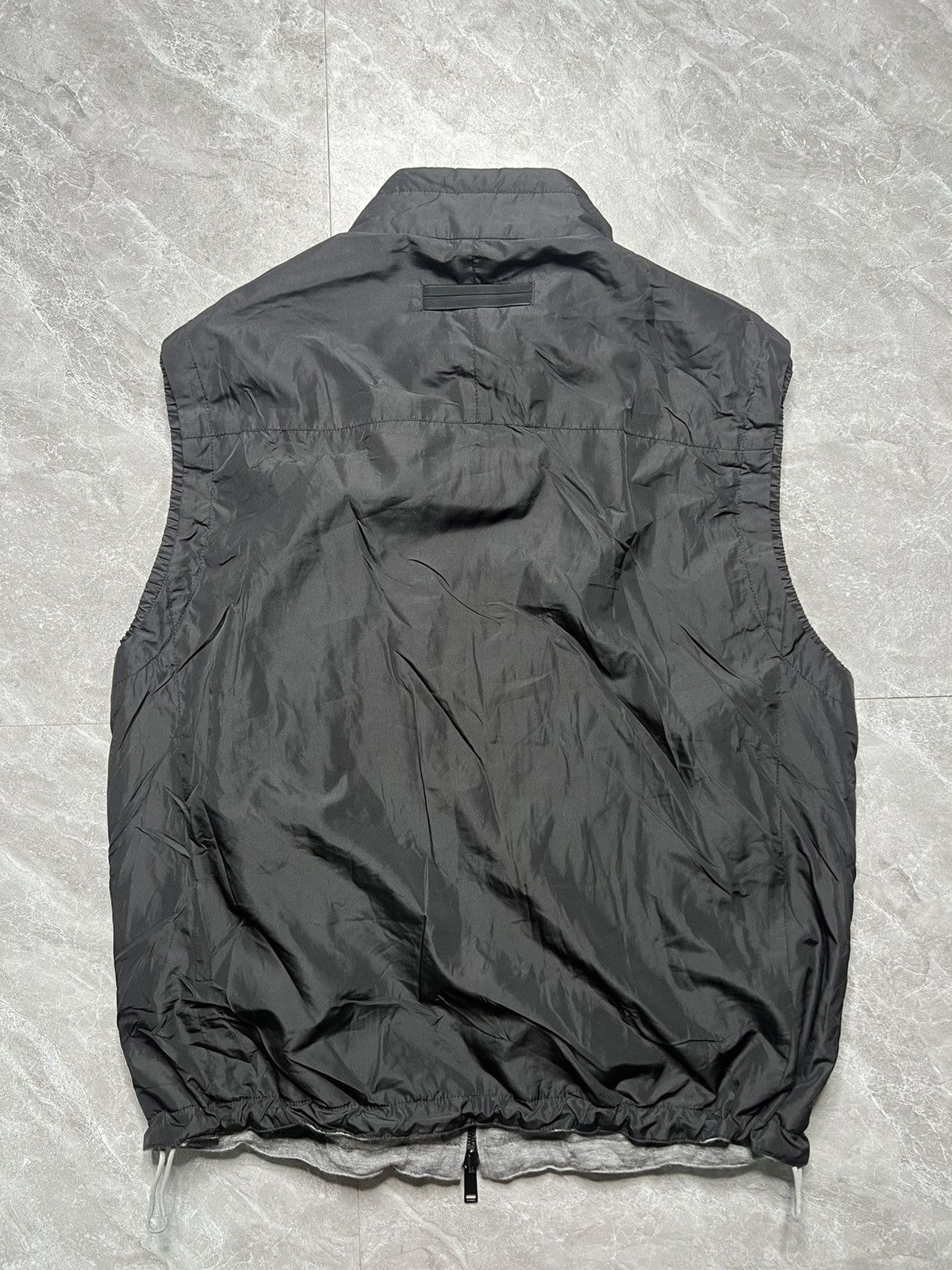Ermenegildo Zegna Zegna Logo Reversible Zephyr Vest Size US L / EU 52-54 / 3 - 3 Thumbnail
