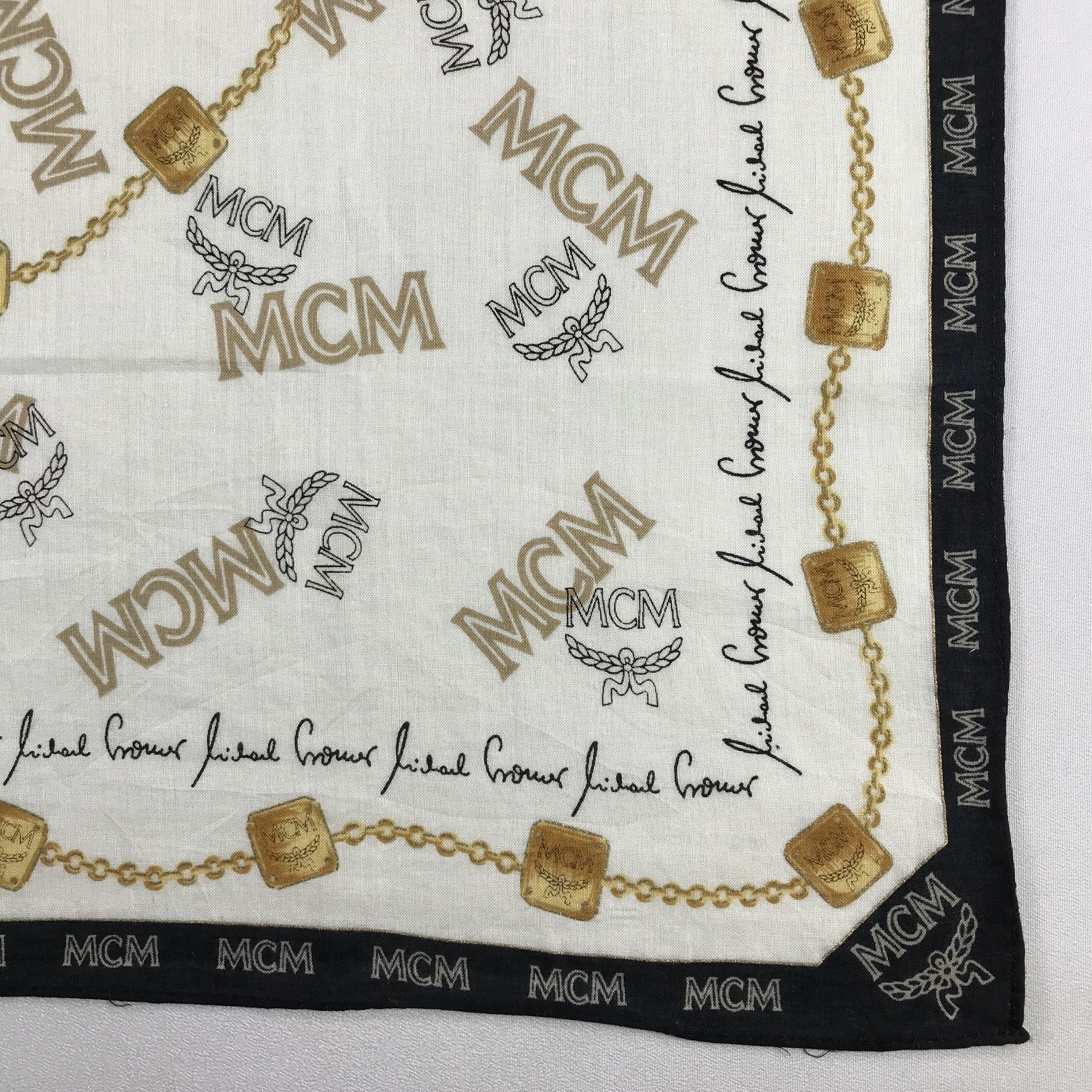 MCM MCM Handkerchief / Bandana / Neckerchief C554 Size ONE SIZE - 5 Thumbnail