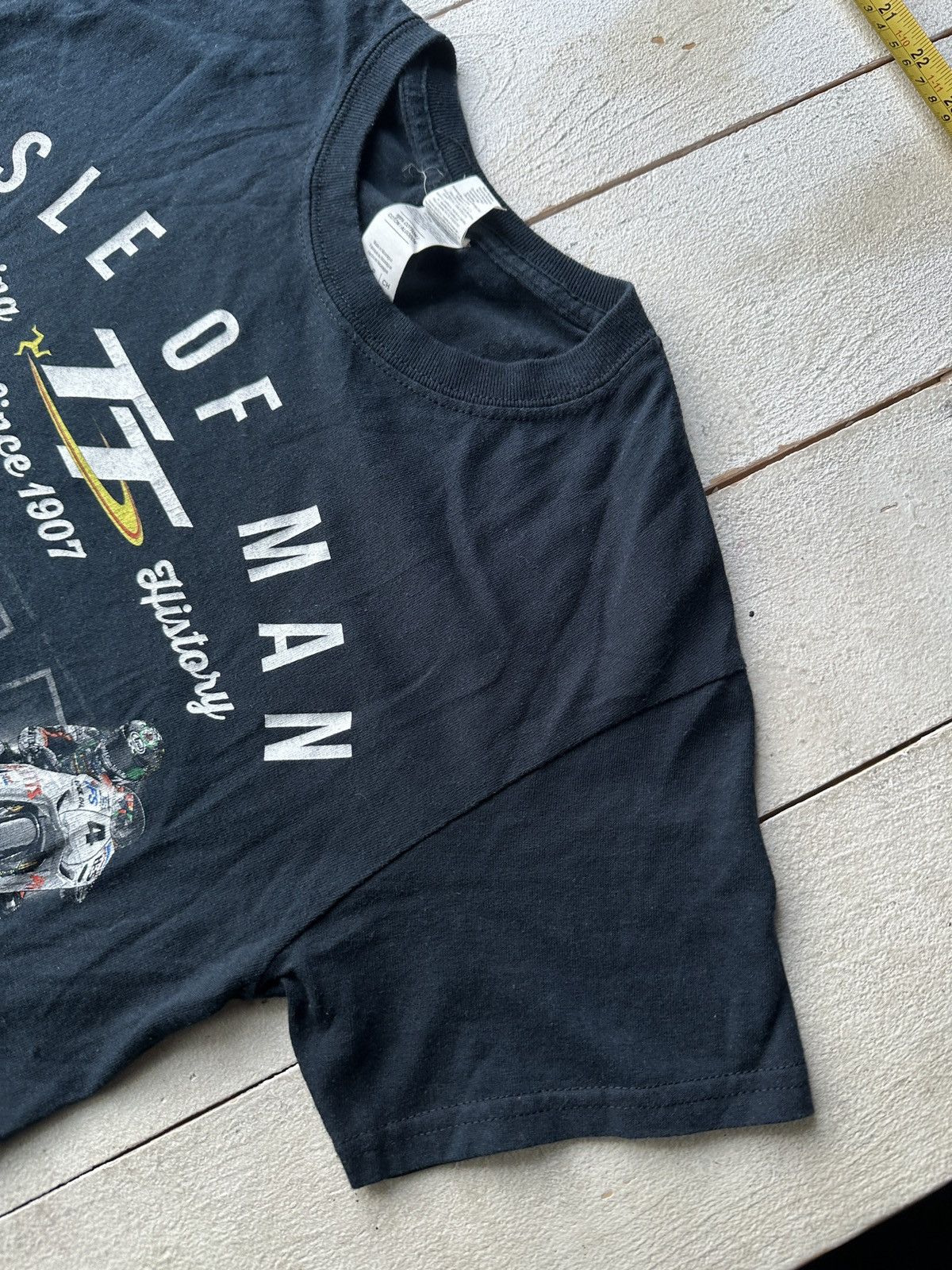 Vintage 🚨Racing T-shirt Isle of Man Vintage Big Logo 2 Side Size US S / EU 44-46 / 1 - 3 Thumbnail