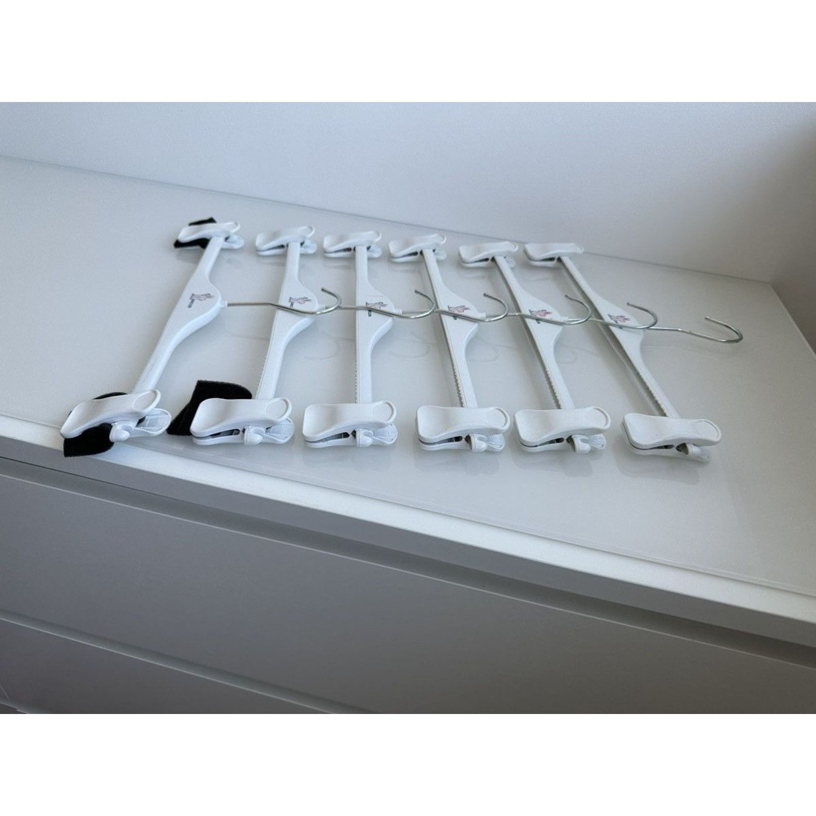 Moncler Moncler Grenoble made in italy plastic white hangers Size ONE SIZE - 3 Thumbnail