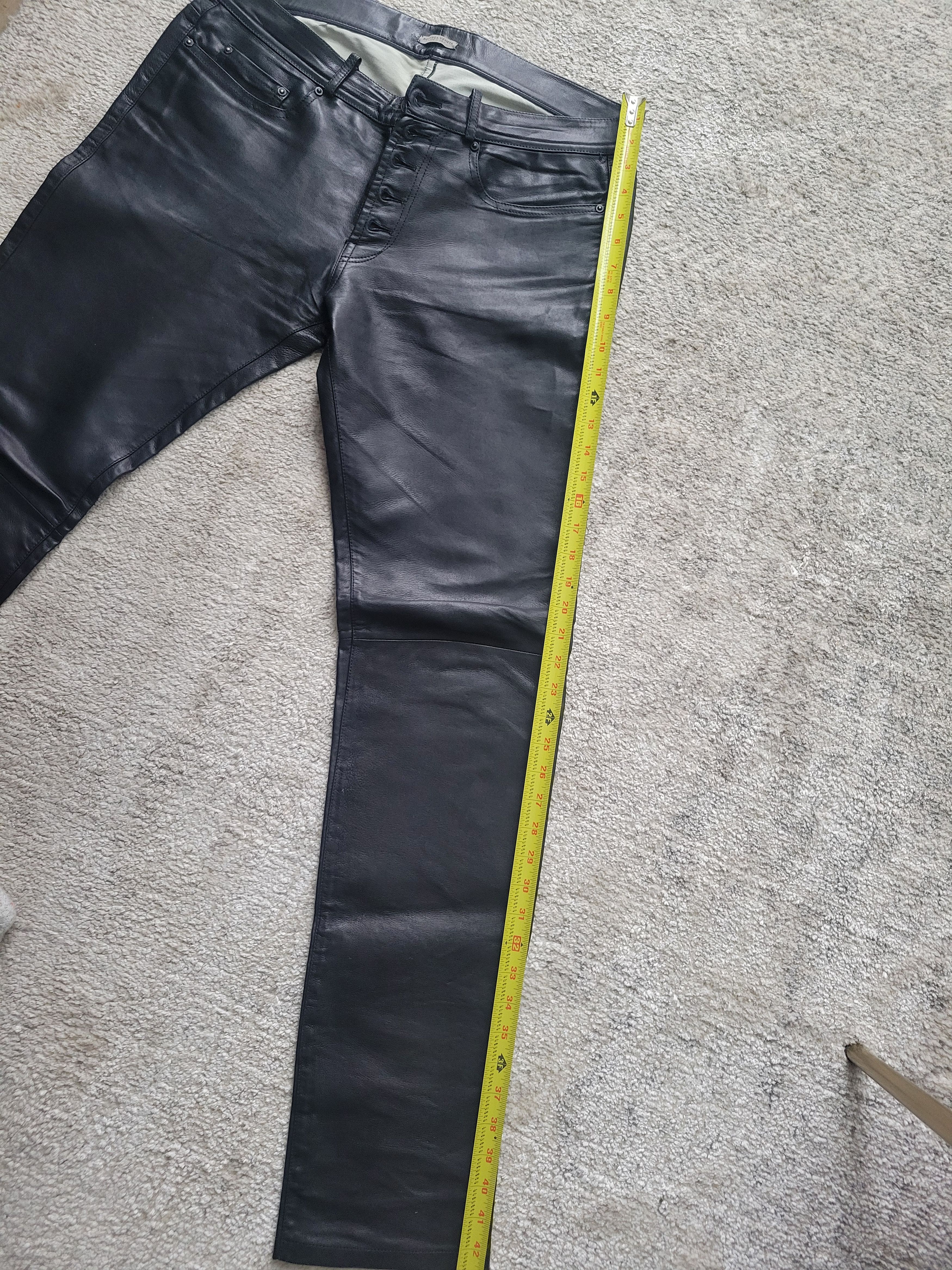 Bottega Veneta Leather pants Size US 32 / EU 48 - 2 Thumbnail