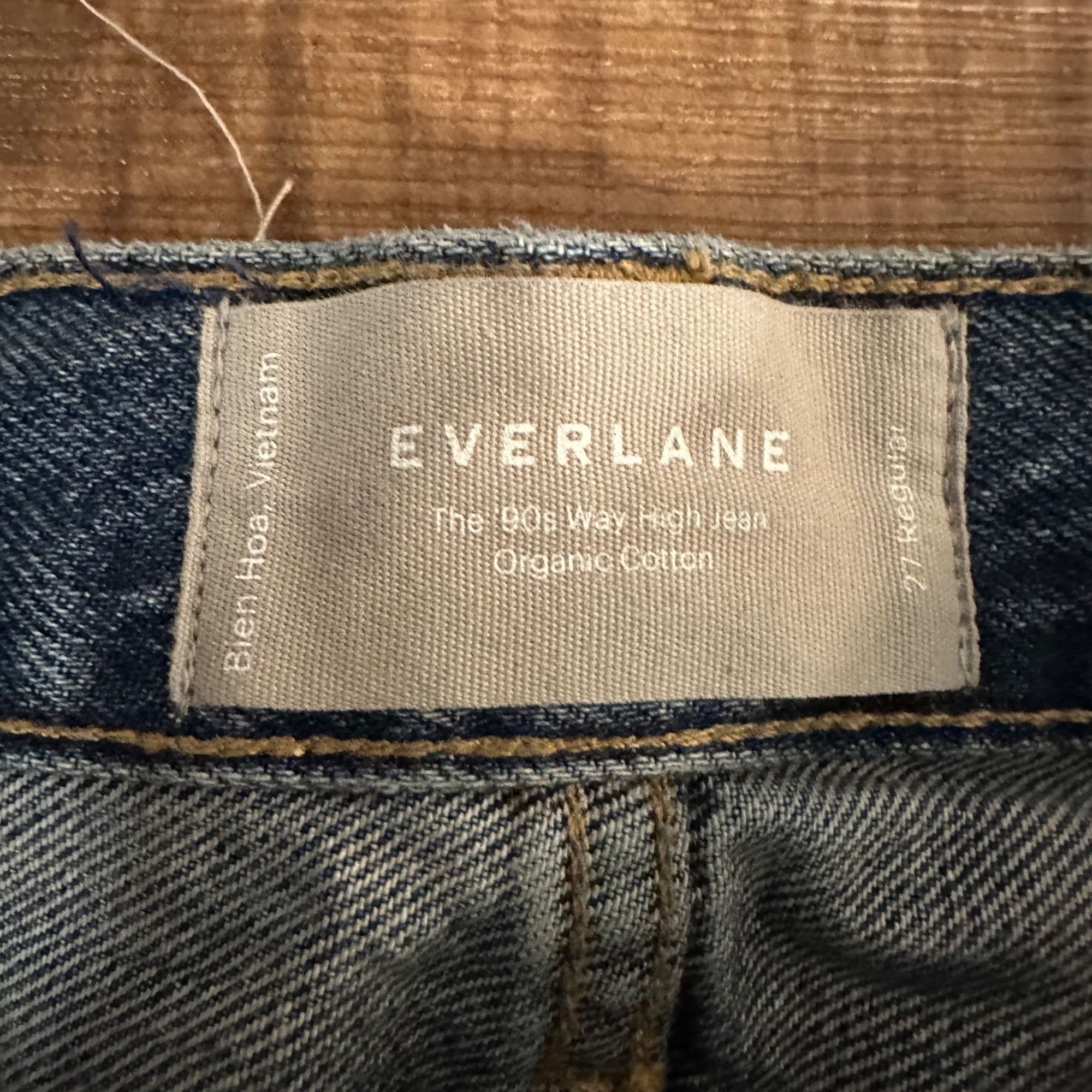 Everlane Everlane The 90's Way-High Straight Leg Jeans Sz 27" Size 27" / US 4 / IT 40 - 5 Thumbnail